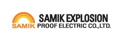 Samik Explosi Onproof Elxctric corporate identity