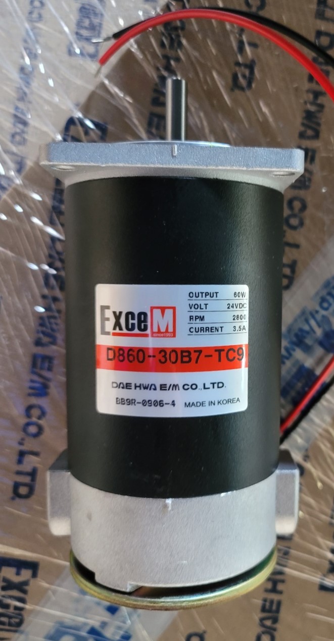 D860-30B7-TC9 / DC Motor / DAEHWA E/M (EXCEM)