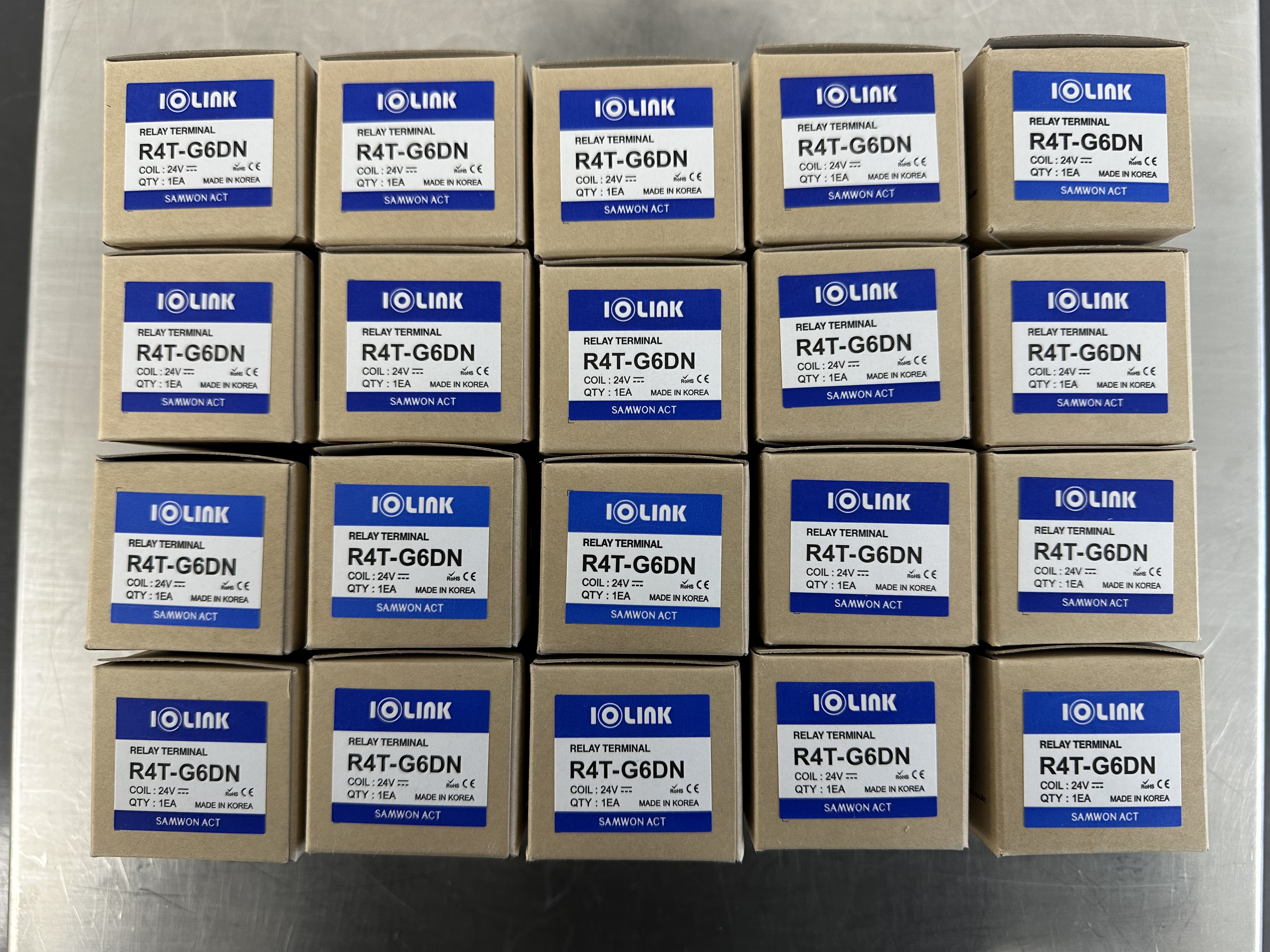 R4T-G6DN / Relay Termninal / SAMWON ACT (IOLINK)