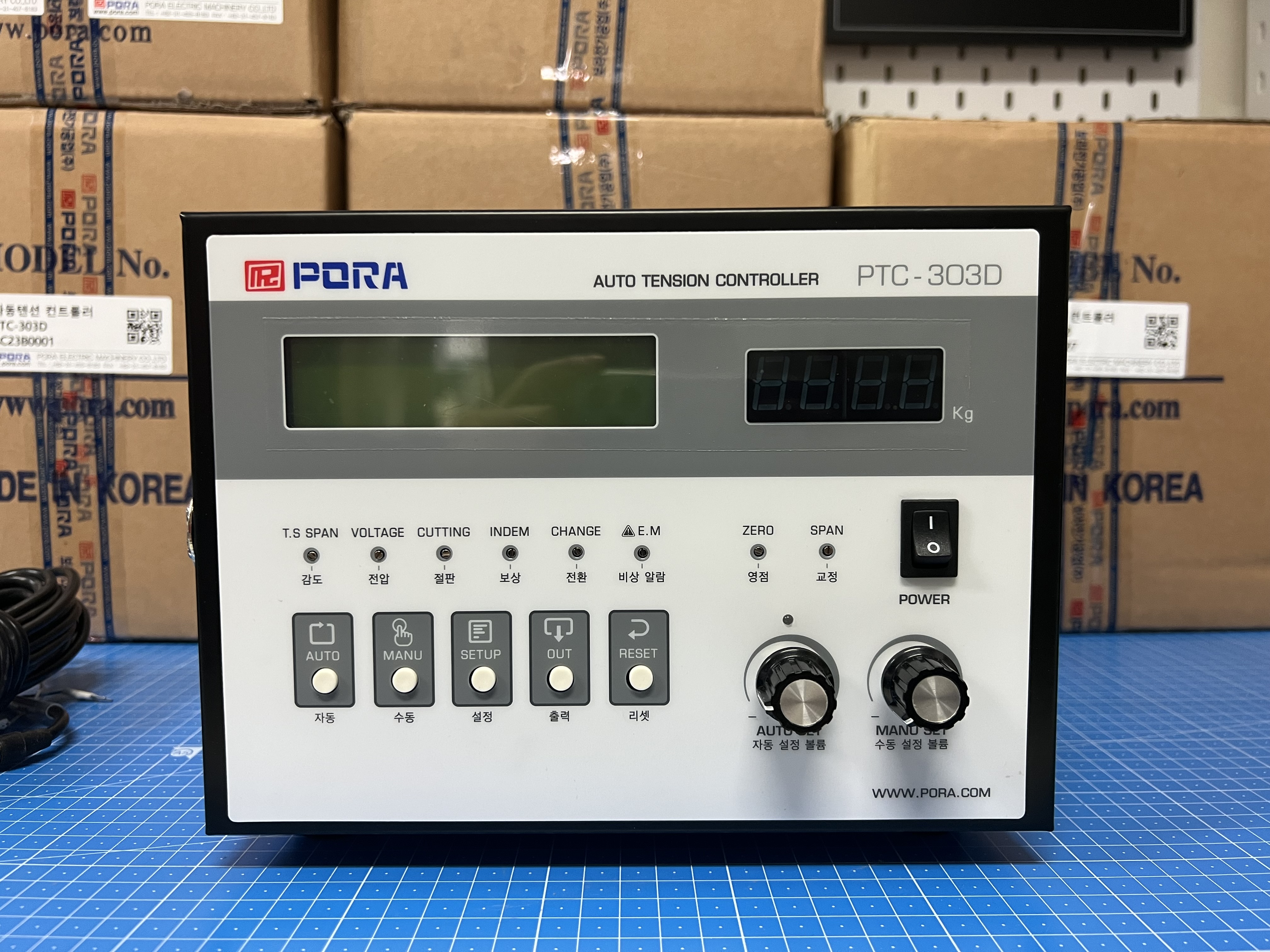 PTC-303D / Unwinder Controller / PORA ELECTRIC MACHINERY