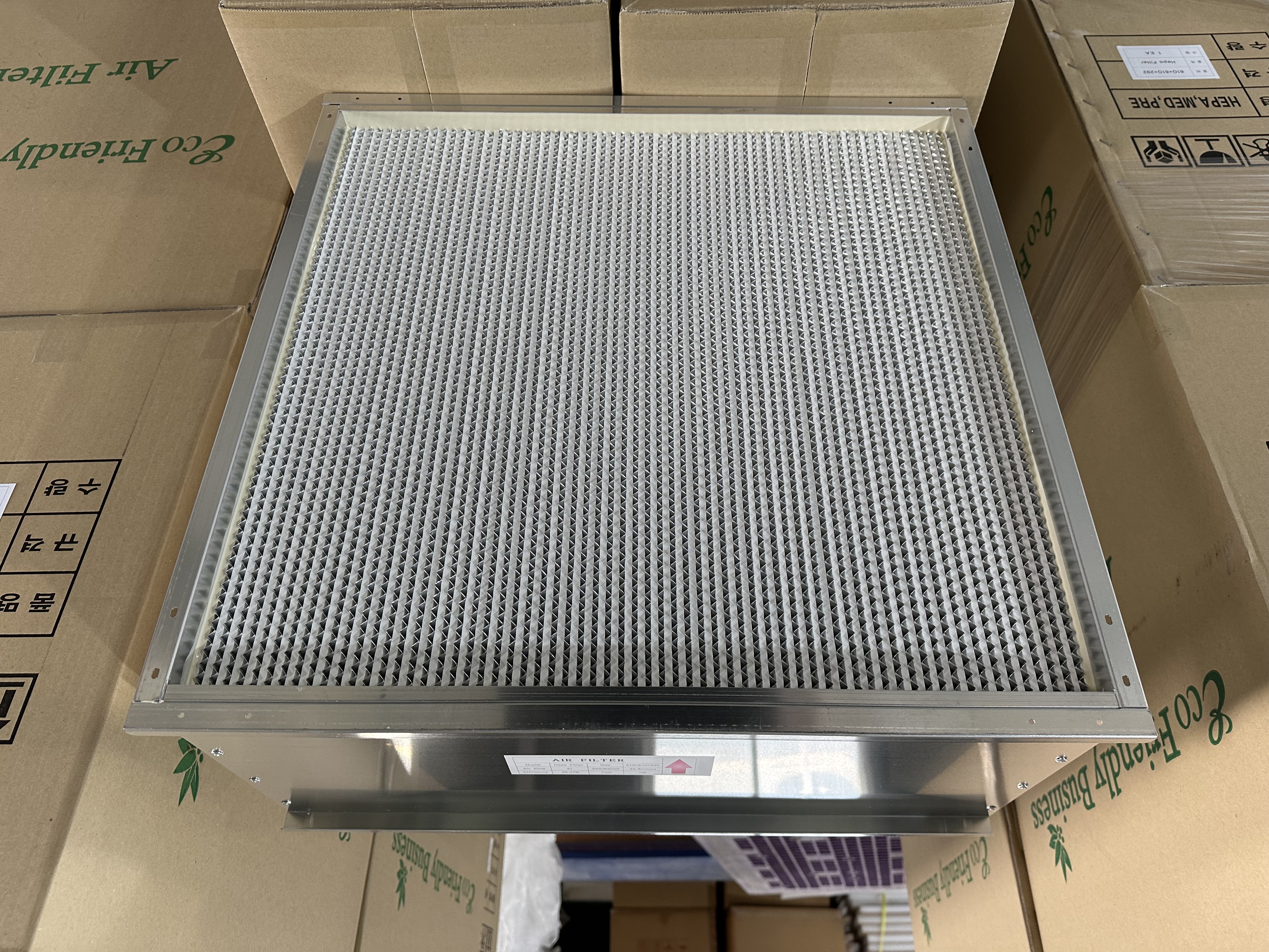 APD-500HEPA (610 x 610 x 292H) / Hepa Filter / DUCLEAN