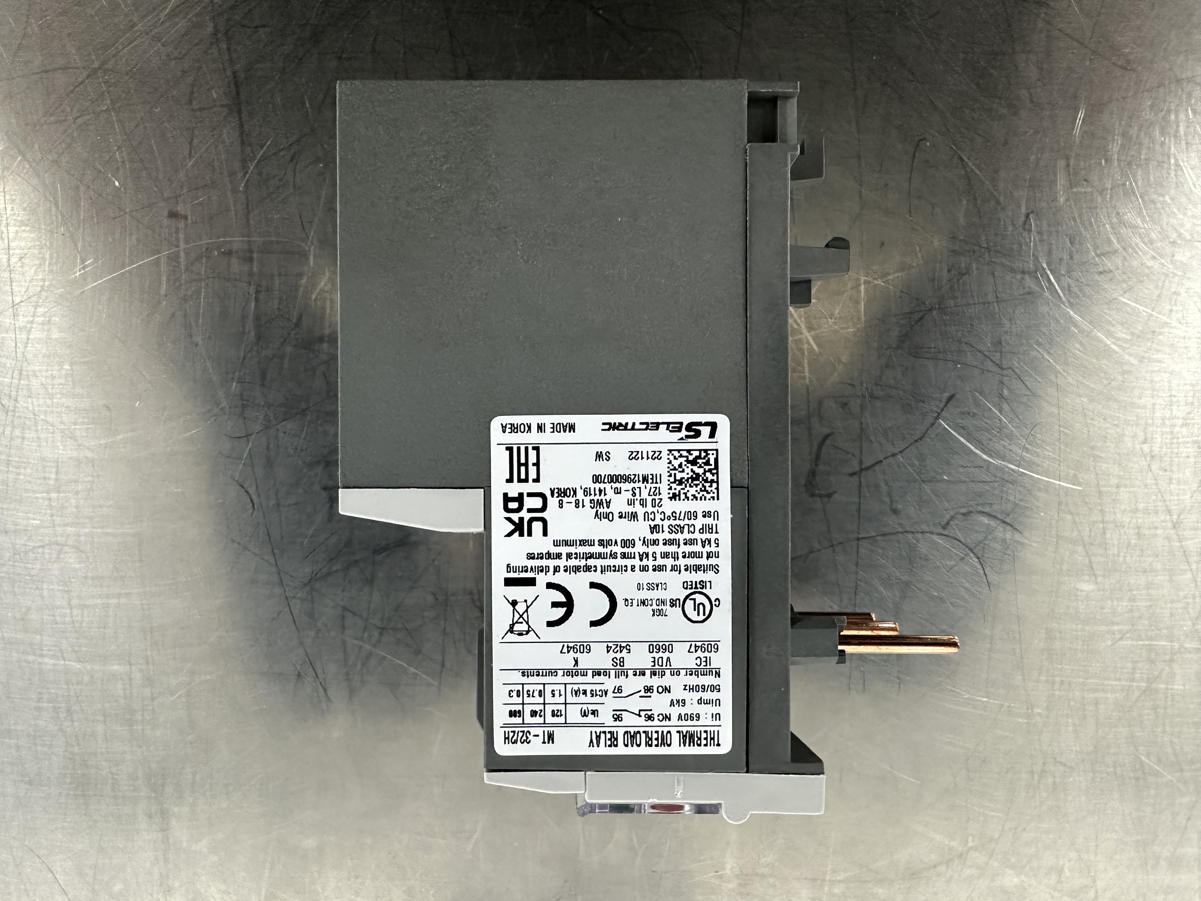 MT-32/2H 2.1A / Thermal Overload Relays