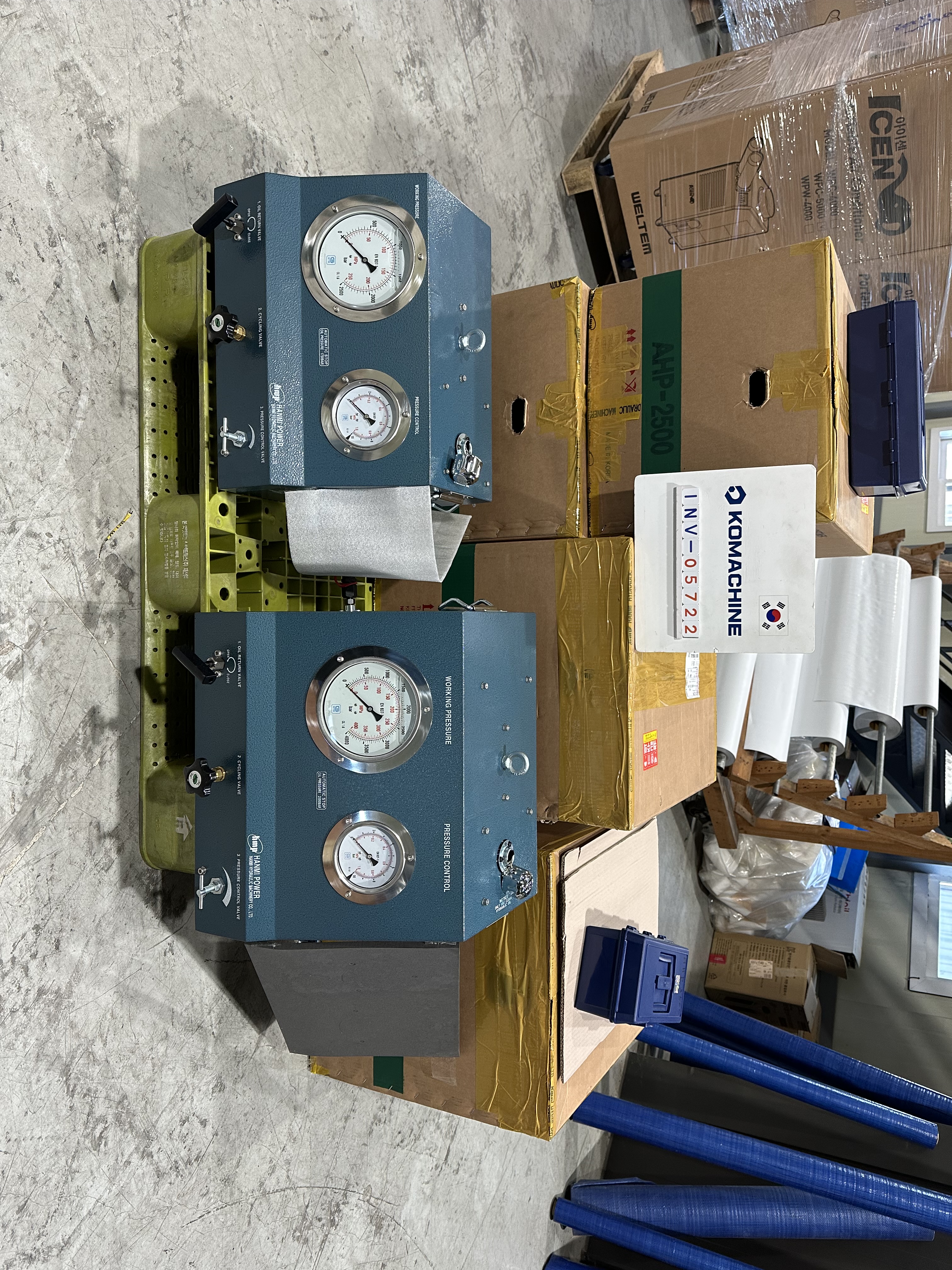 AHP-2500 / High Pressure Pump Unit / HANMI HYDRAULIC MACHINERY (HMP)