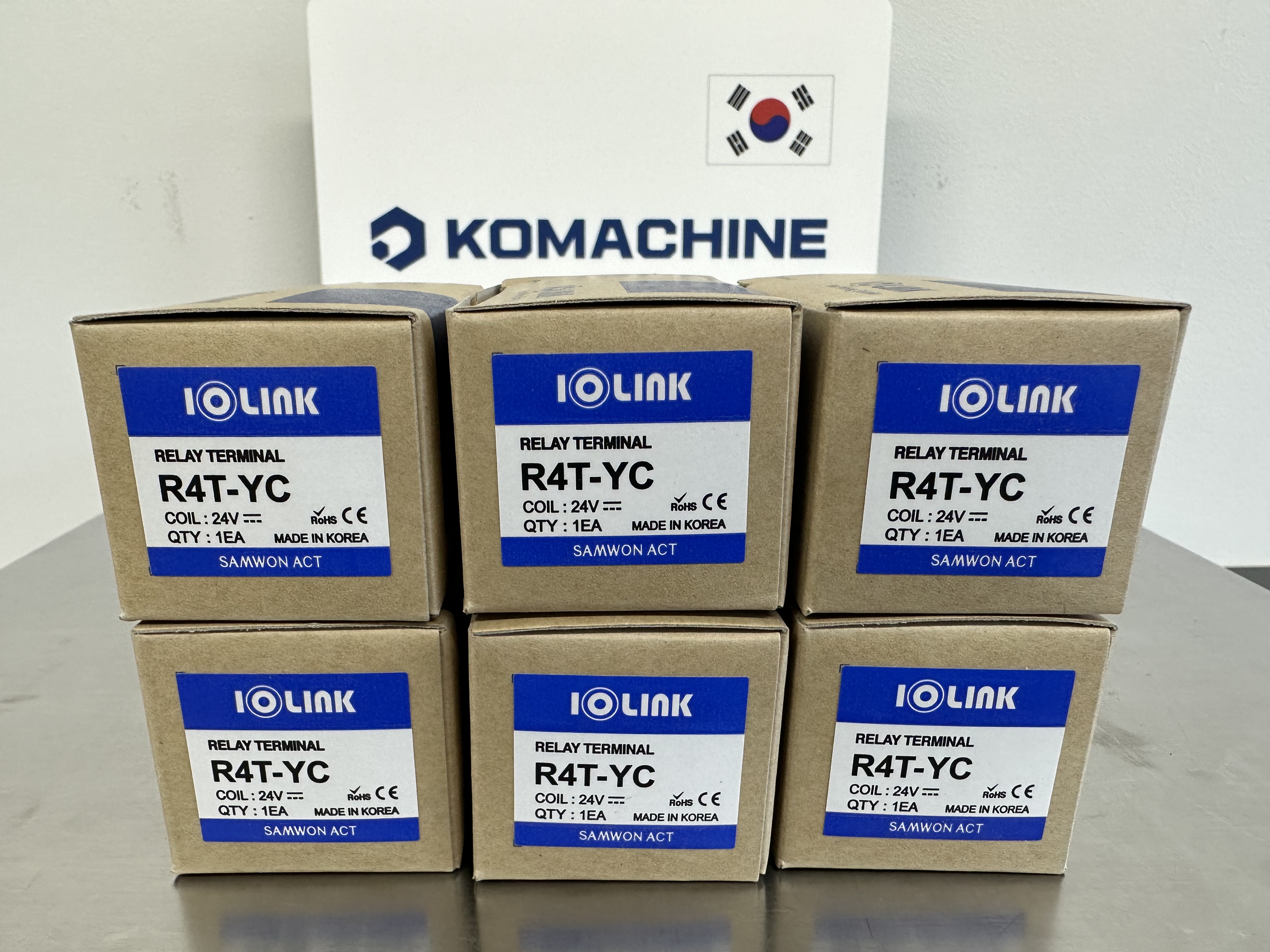 R4T-YC / Relay Terminal / SAMWON ACT (IOLINK)