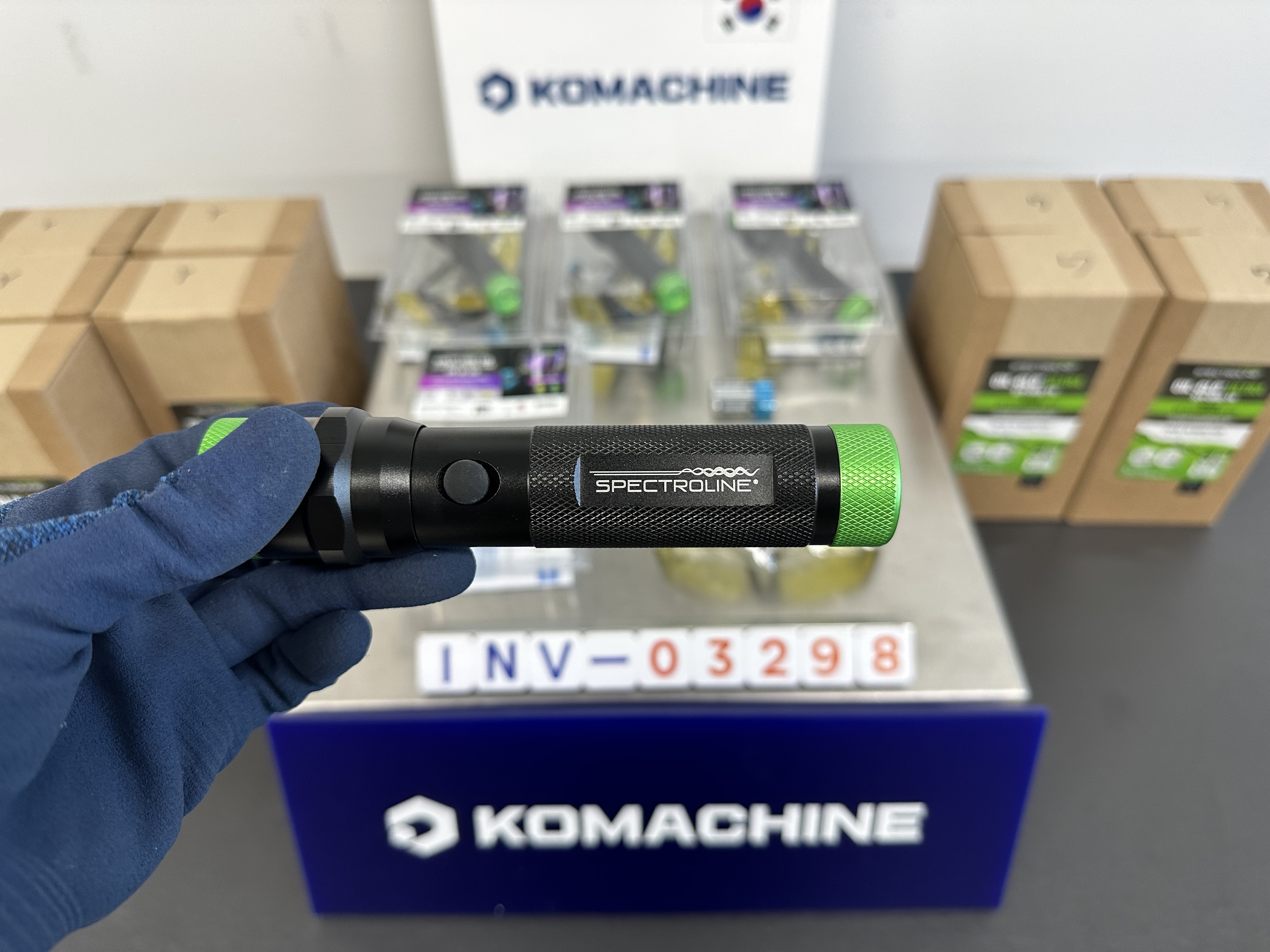 SPI-VL-CS / Violet Light LED Leak Detection Flashlight / SPECTRONICS ...