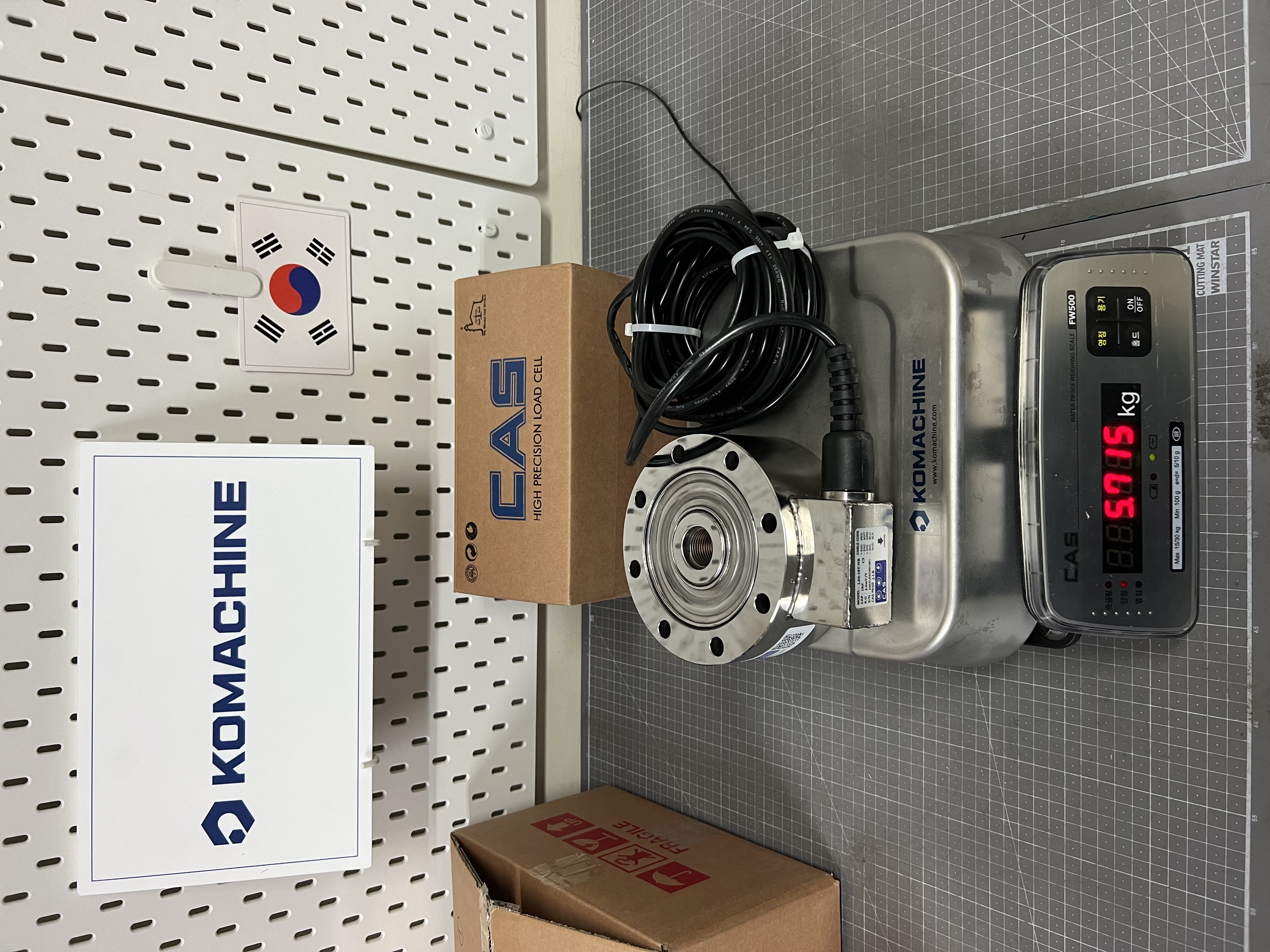 LSS-10T-NR / Lowprofile Load Cell / CAS