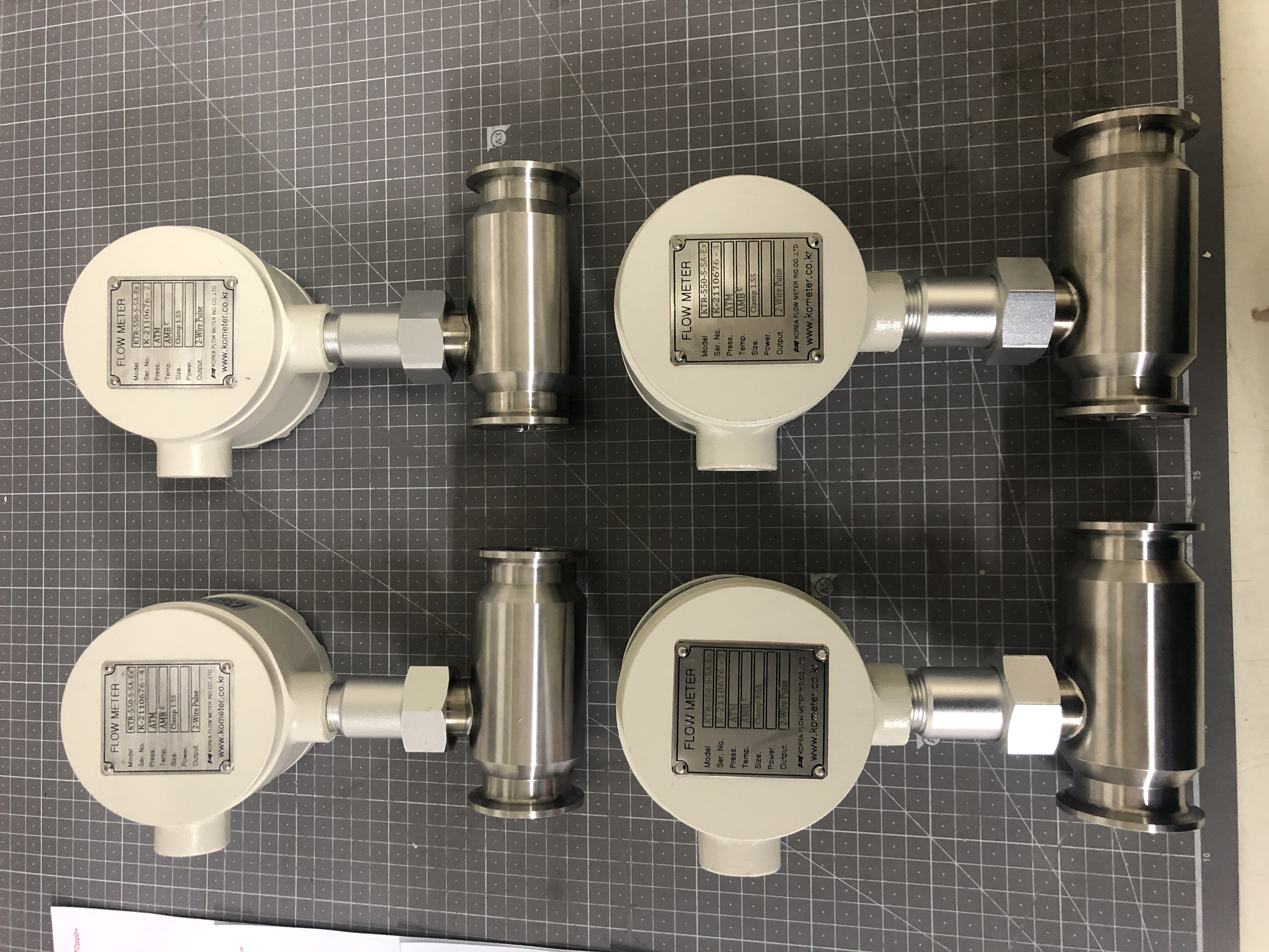 KTR-550-S-SA-EX / Turbine Flow Meter / KOREA FLOWMETER (KOMETER)
