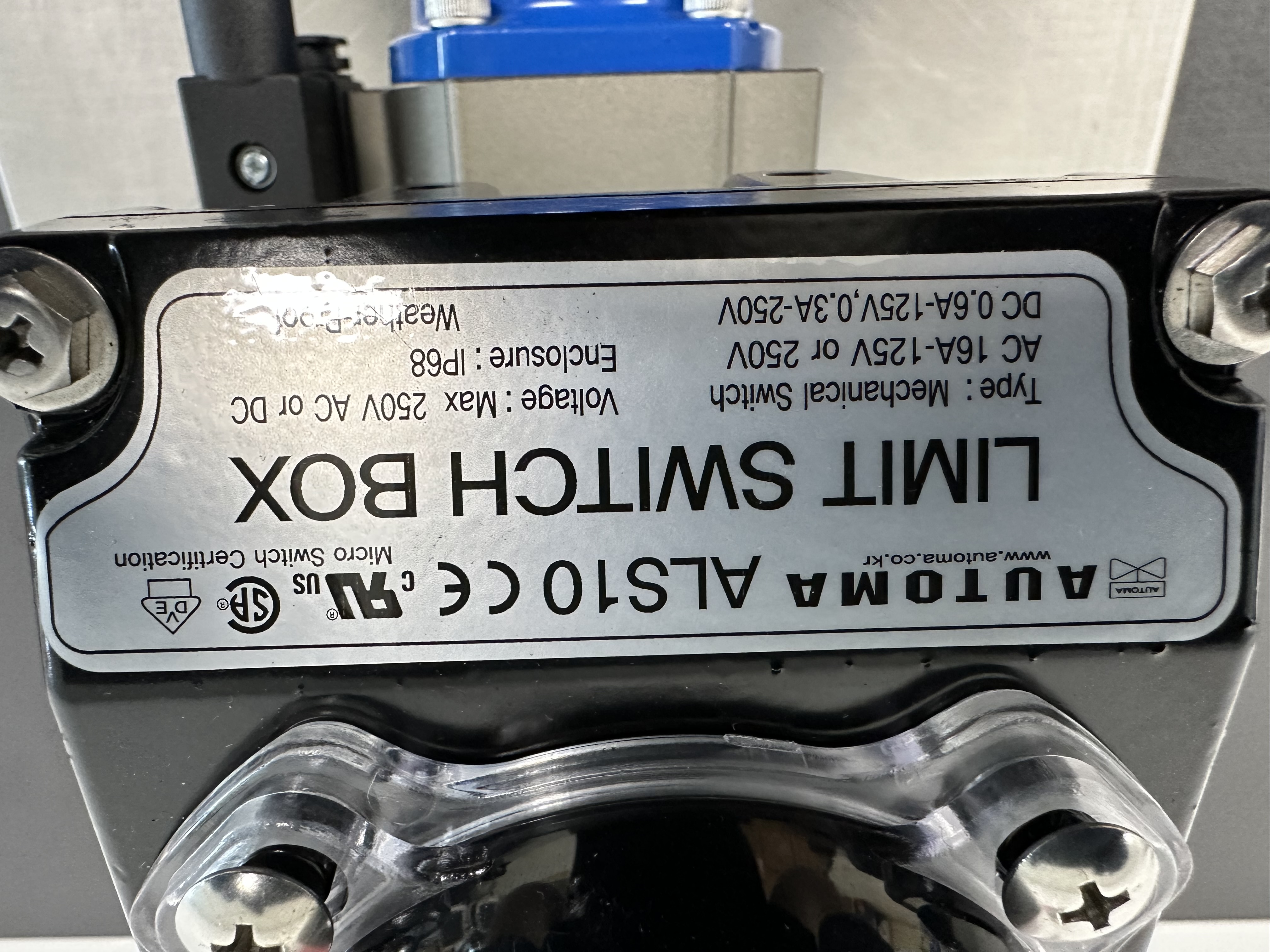 AS65-32S3-S/V-L/S / Pneumatic On-Off Valve / AUTOMA