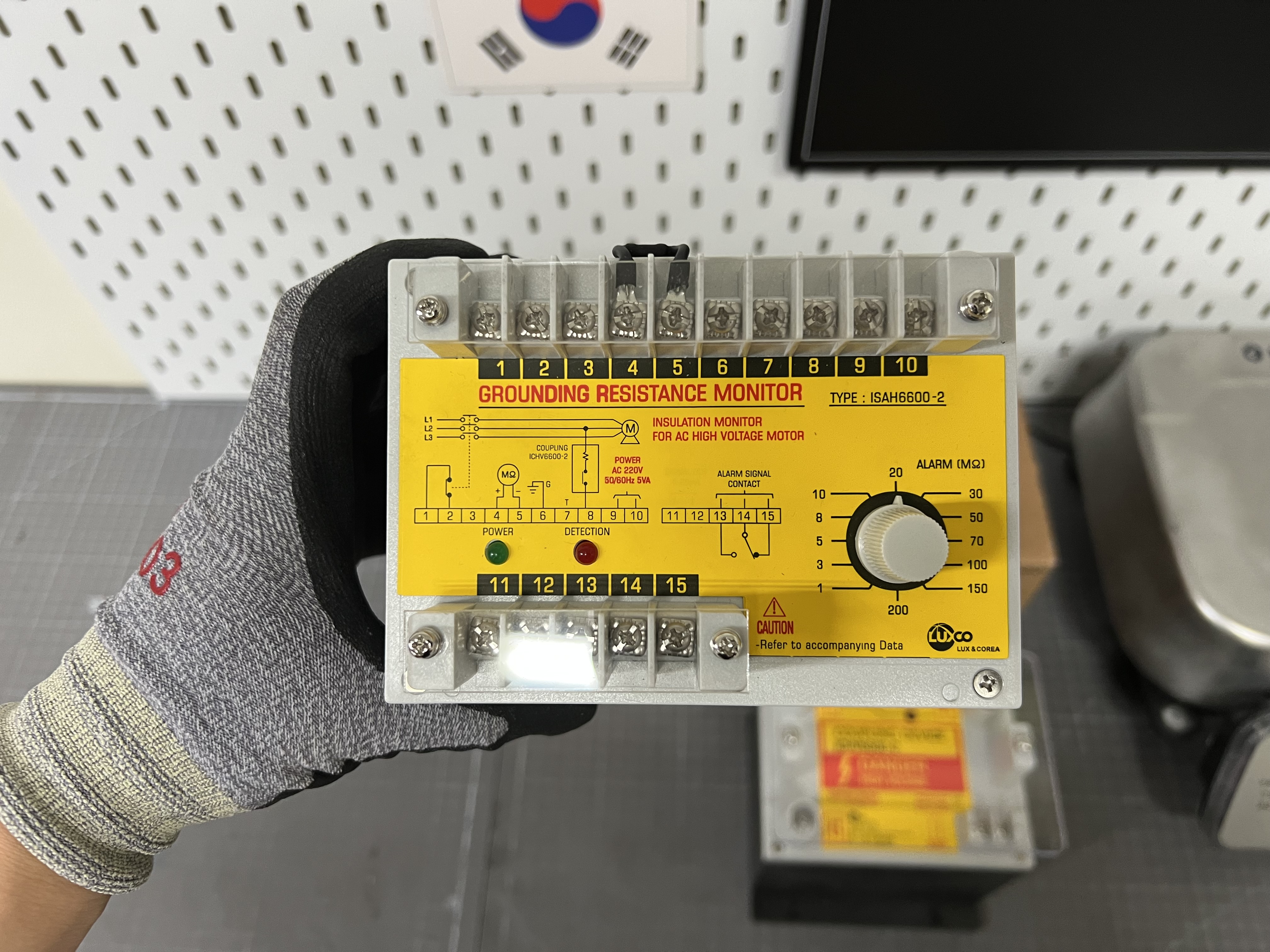 ICHV-6600-2 / High Voltage Insulation Monitoring Module / LUXCO