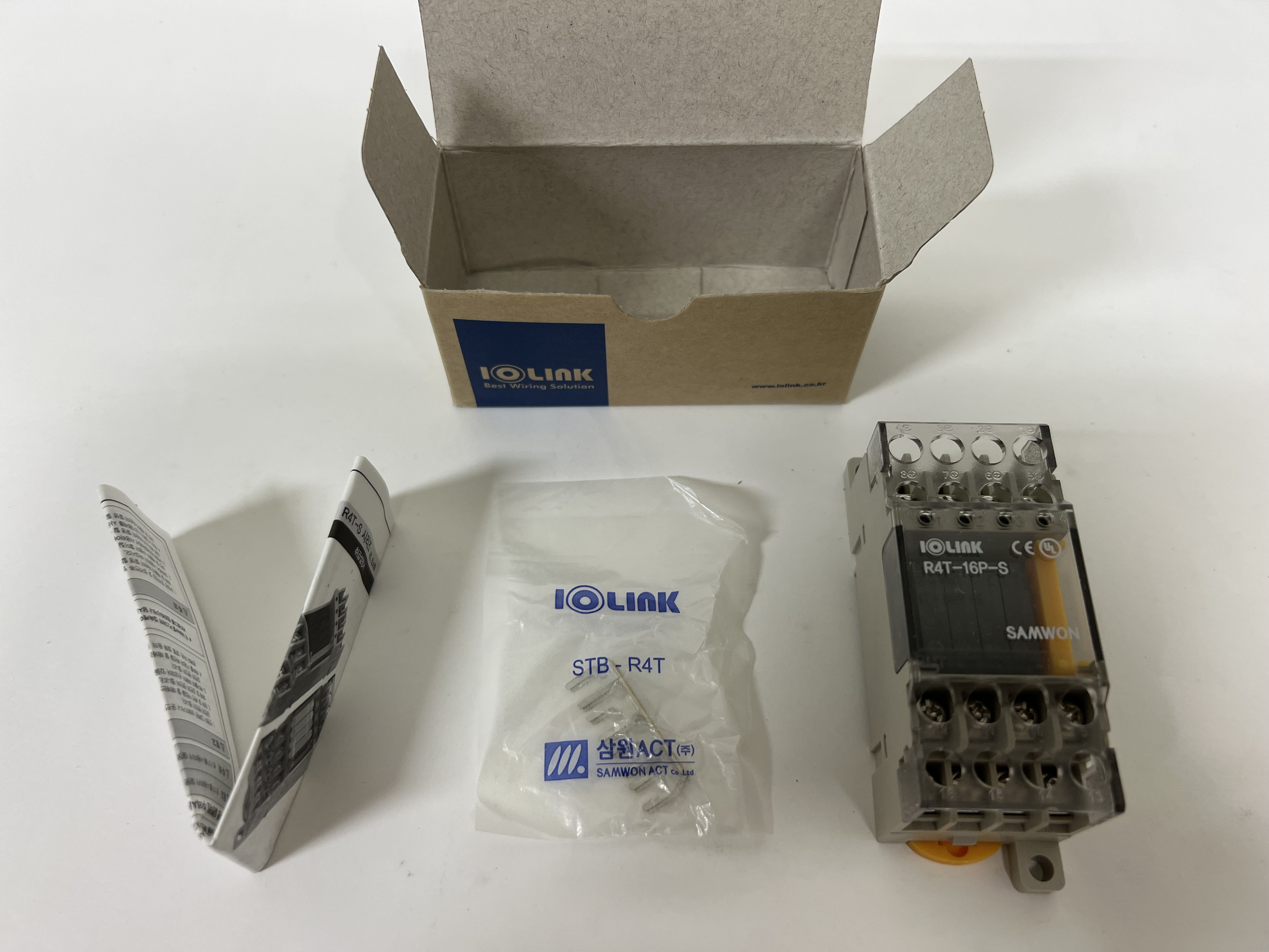 R4T-16P-S / Relay Terminal / SAMWON ACT (IOLINK)