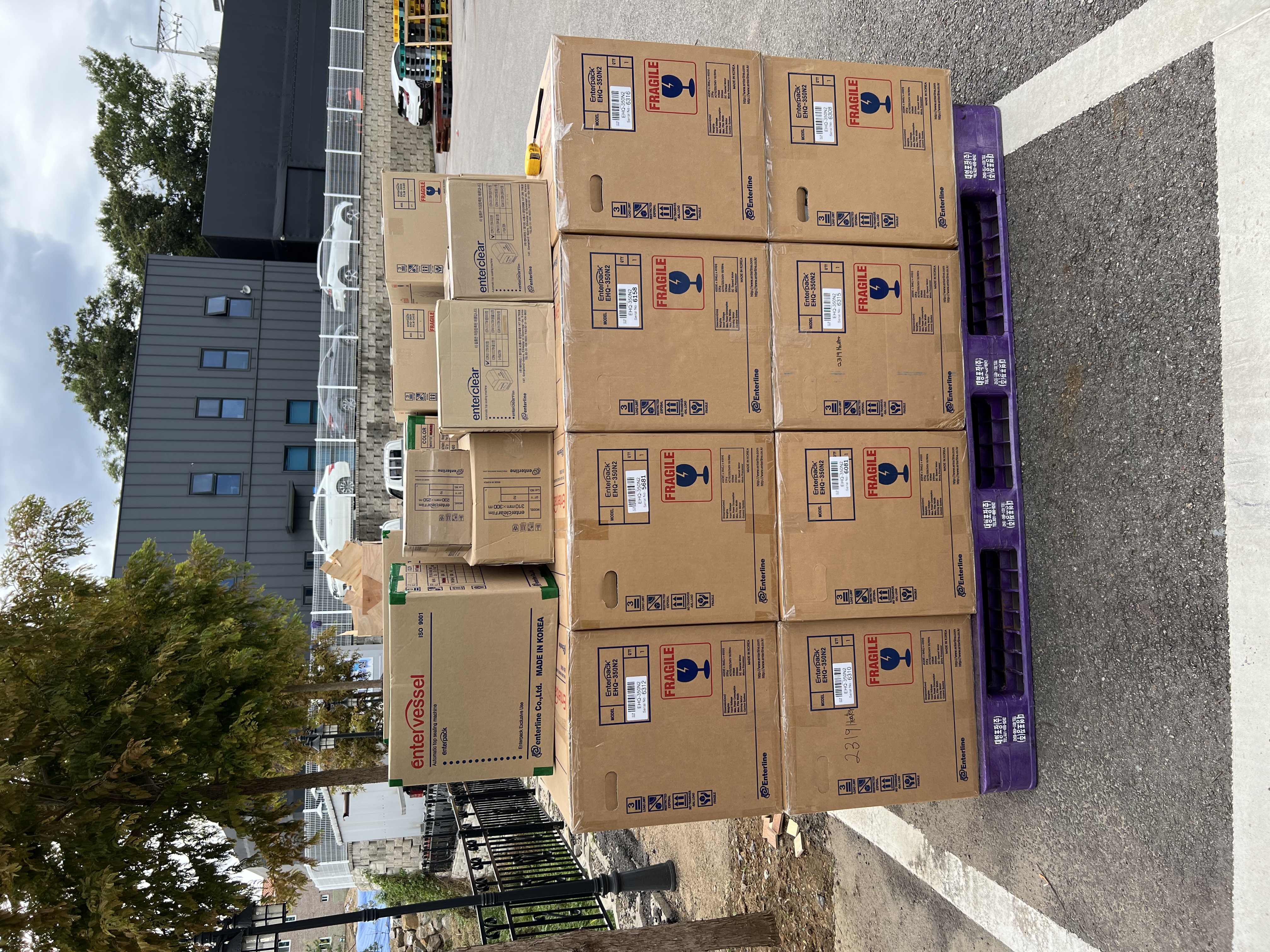 EHQ-350N2 / Automatic Tray Sealing Machine / ENTERPACK (ENTERLINE)