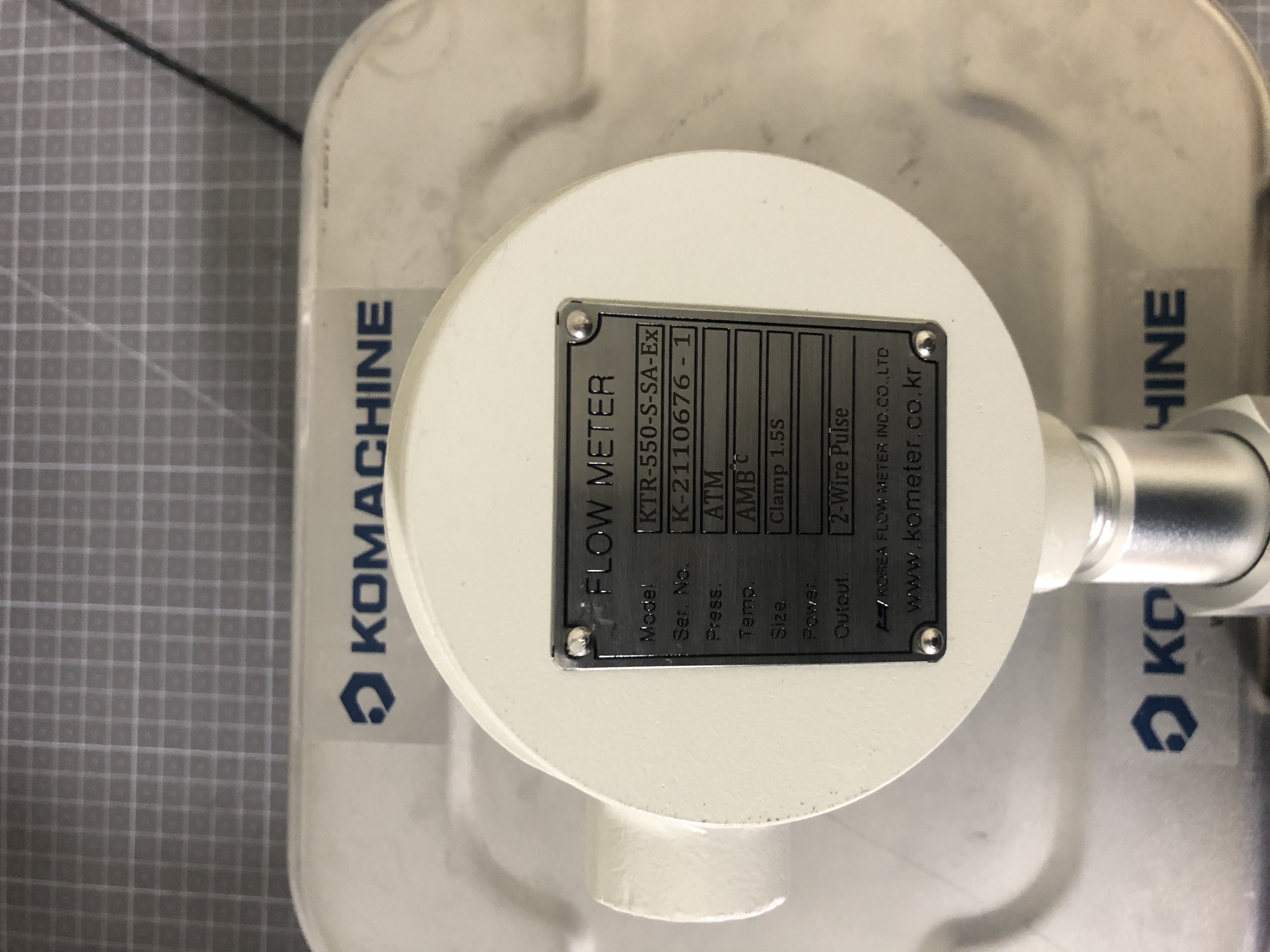 KTR-550-S-SA-EX / Turbine Flow Meter / KOREA FLOWMETER (KOMETER)