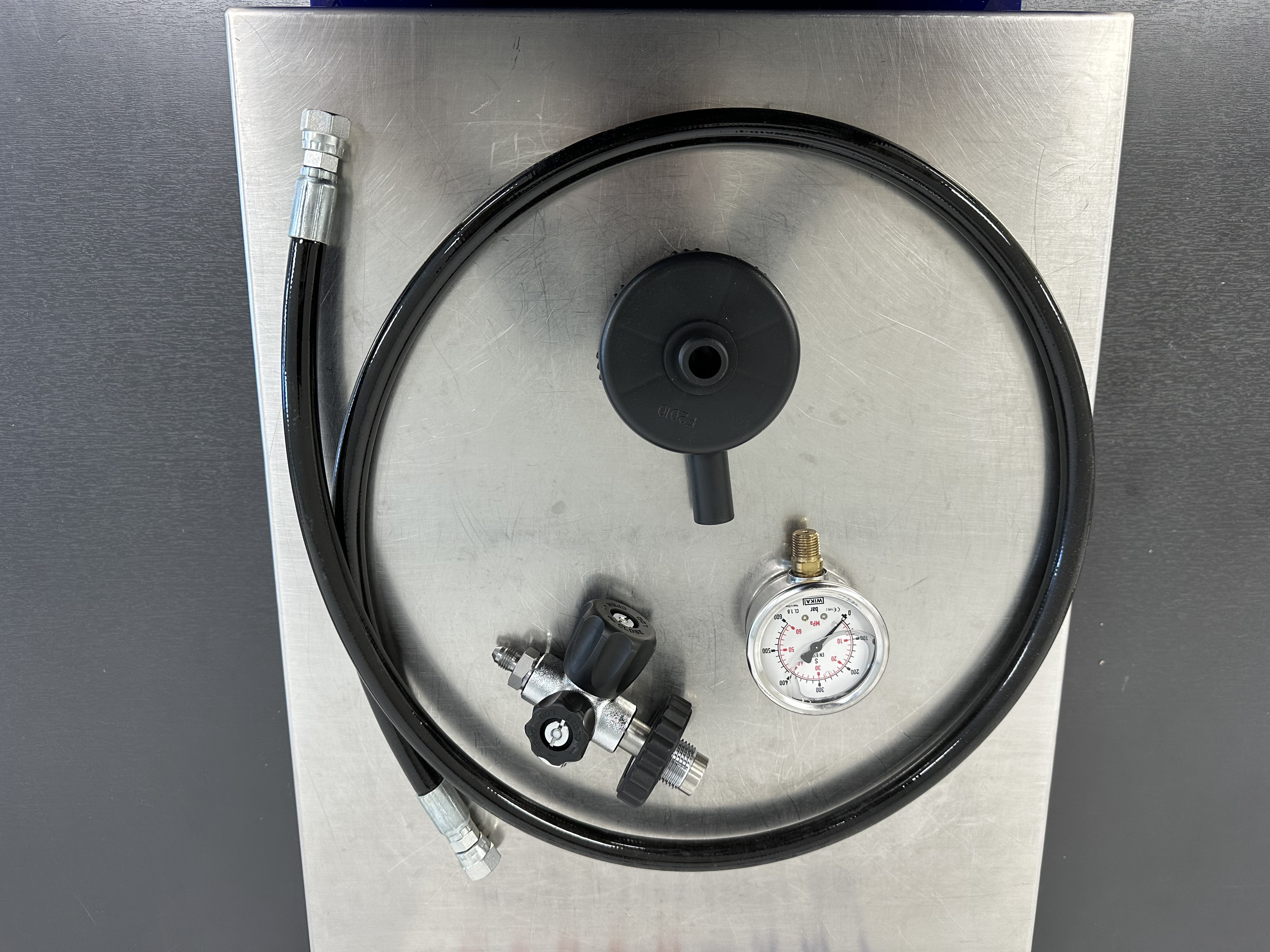 PARTS #4 / Pressure Gauge For Filter MSF-390 / MSL COMPRESSOR
