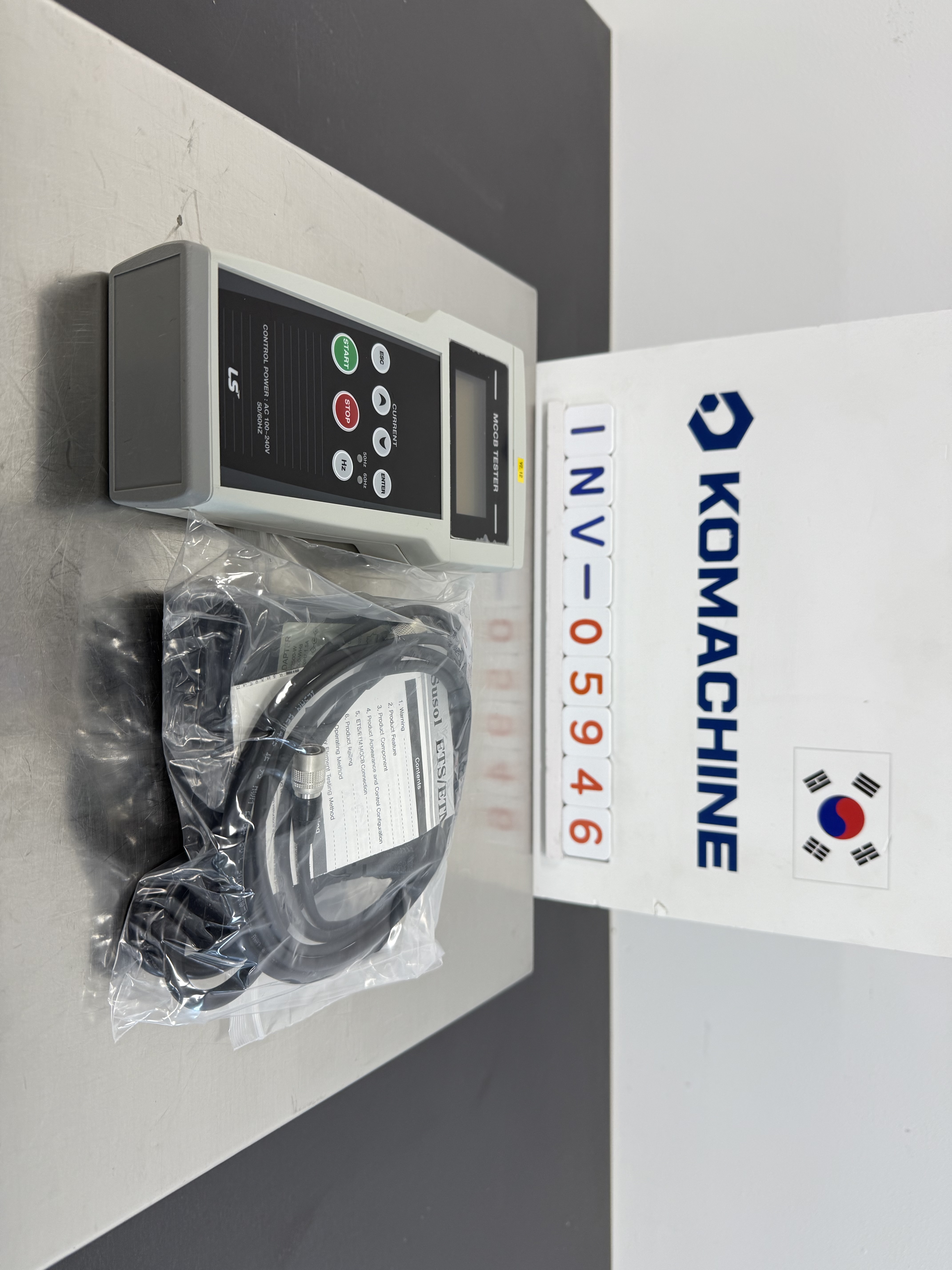 Process Flow Ets Tester SUSOL ETS/ETM TESTER / Current Tester / LS ELECTRIC