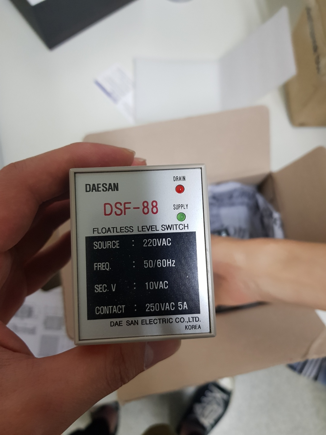 DSF-88 / Floatless Level Switch / DAESAN ELECTRIC
