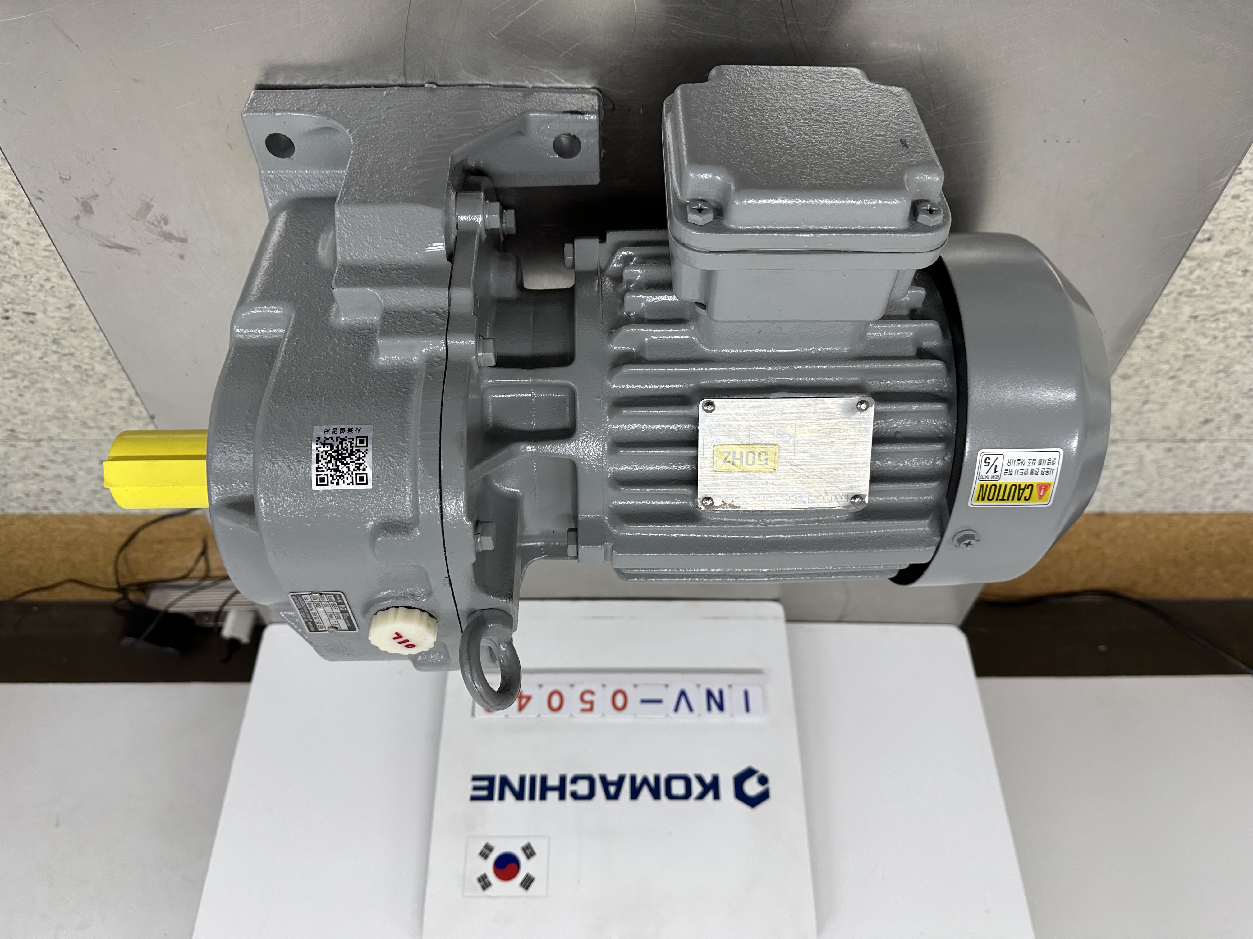 MG-F153 2HP 1/5 220/380V 50HZ HYOSUNG / Max Horizontal Geared Motor ...