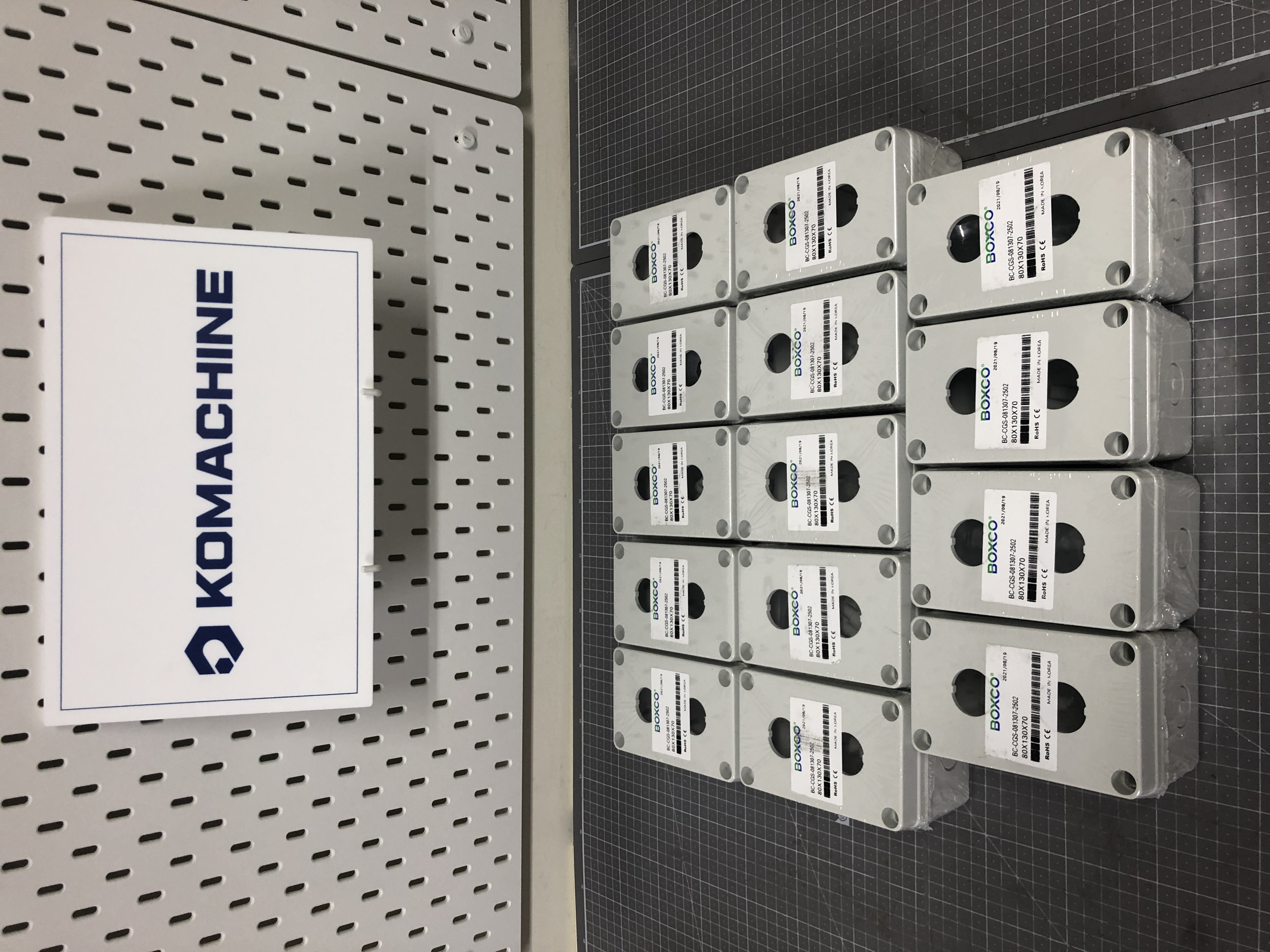 BC-CGS-081307-2502 / Push Button Box / BOXCO