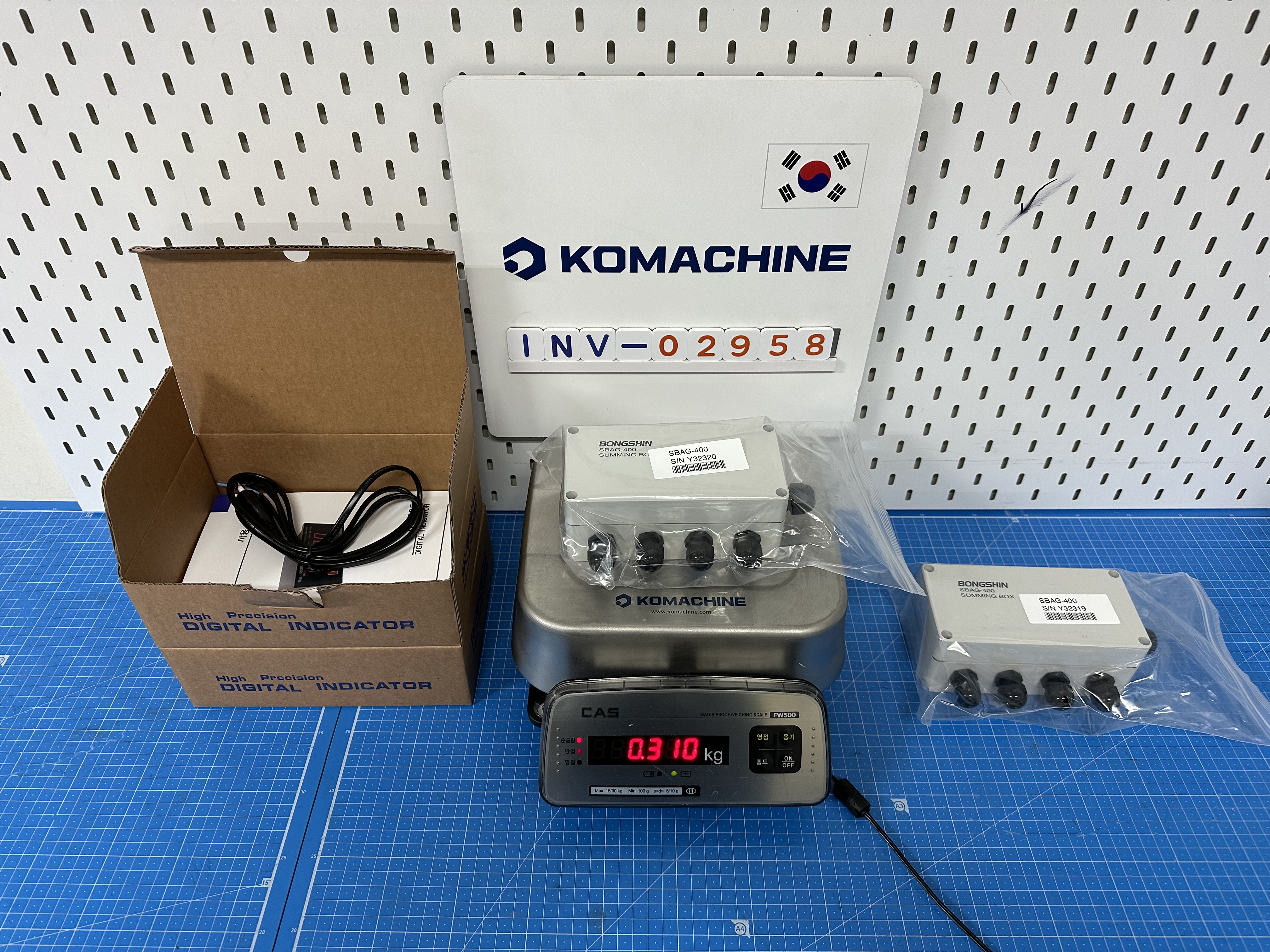 SBAG-400 / Summing Box / BONGSHIN LOADCELL