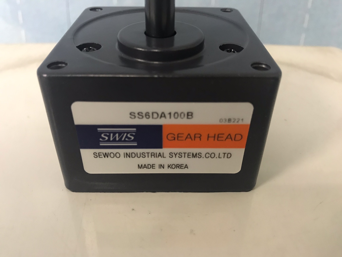 DG60-F012015 / Gearbox / SEWOO INDUSTRIAL SYSTEMS (SWIS)