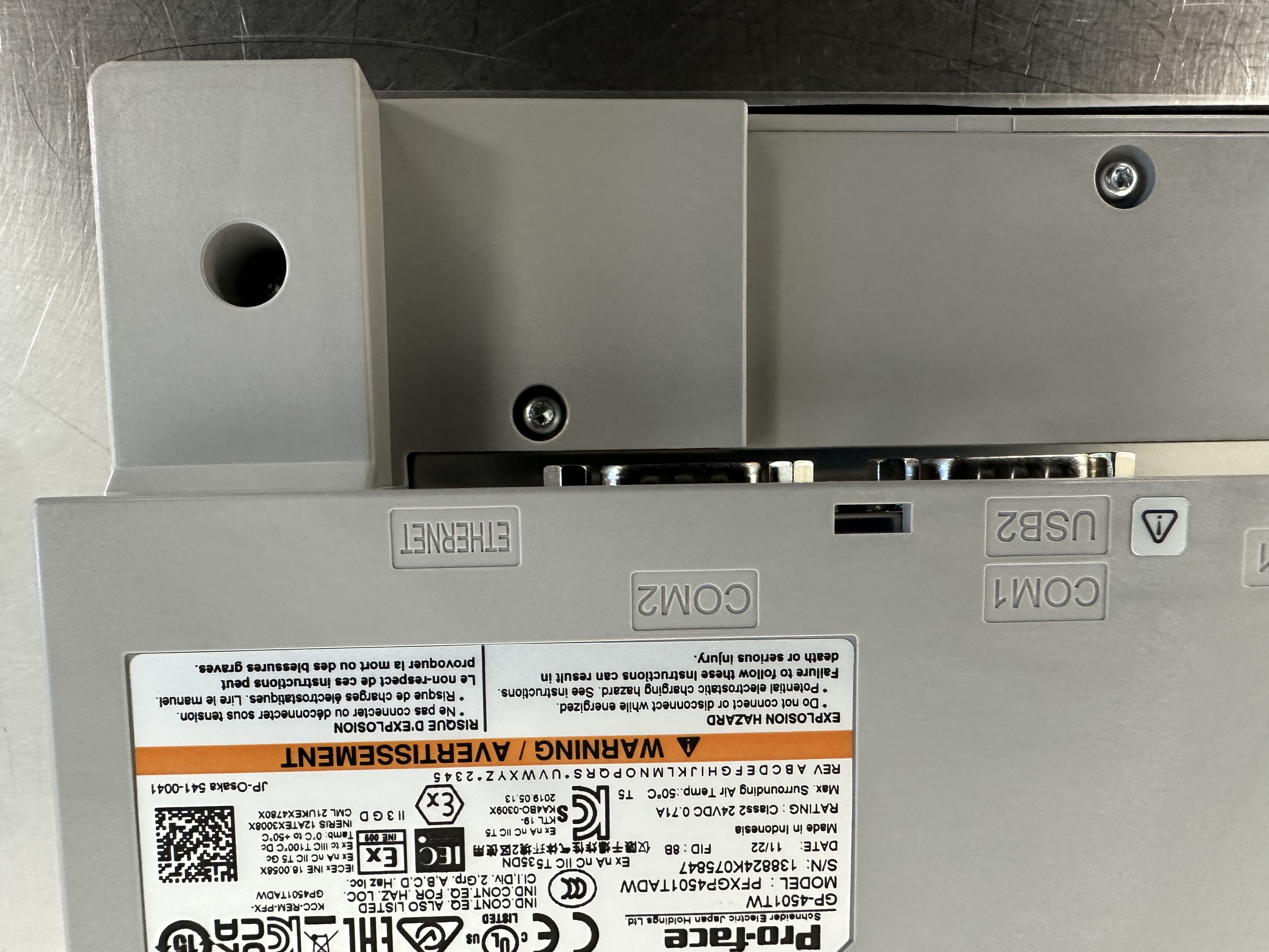 PFXGP4501TADW / Human Machine Interface-HMI / PRO-FACE (PROFACE)