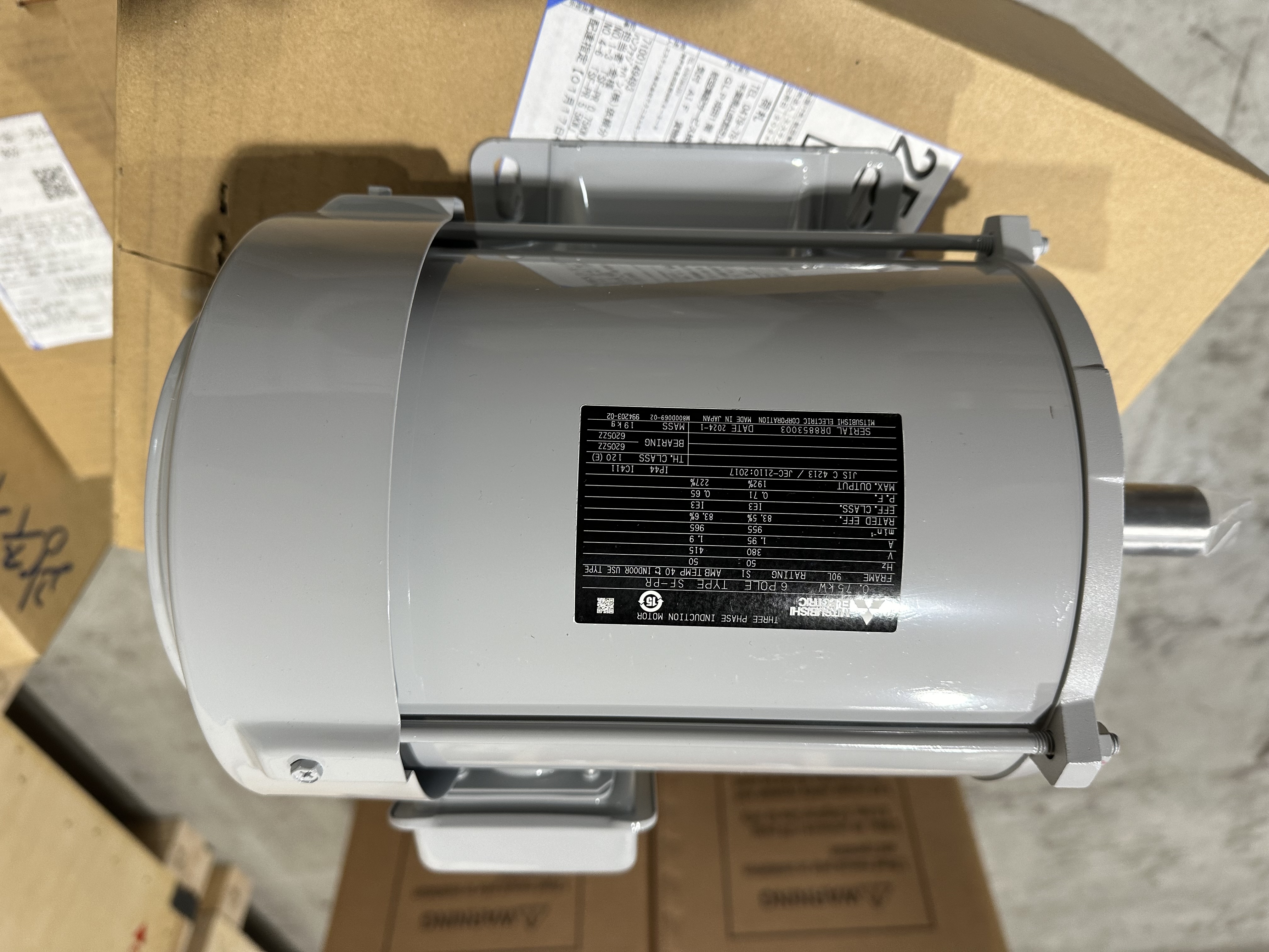 SF-PR 0.75KW 6P 50HZ FRAME 90L / Three Phase Induction Motor ...