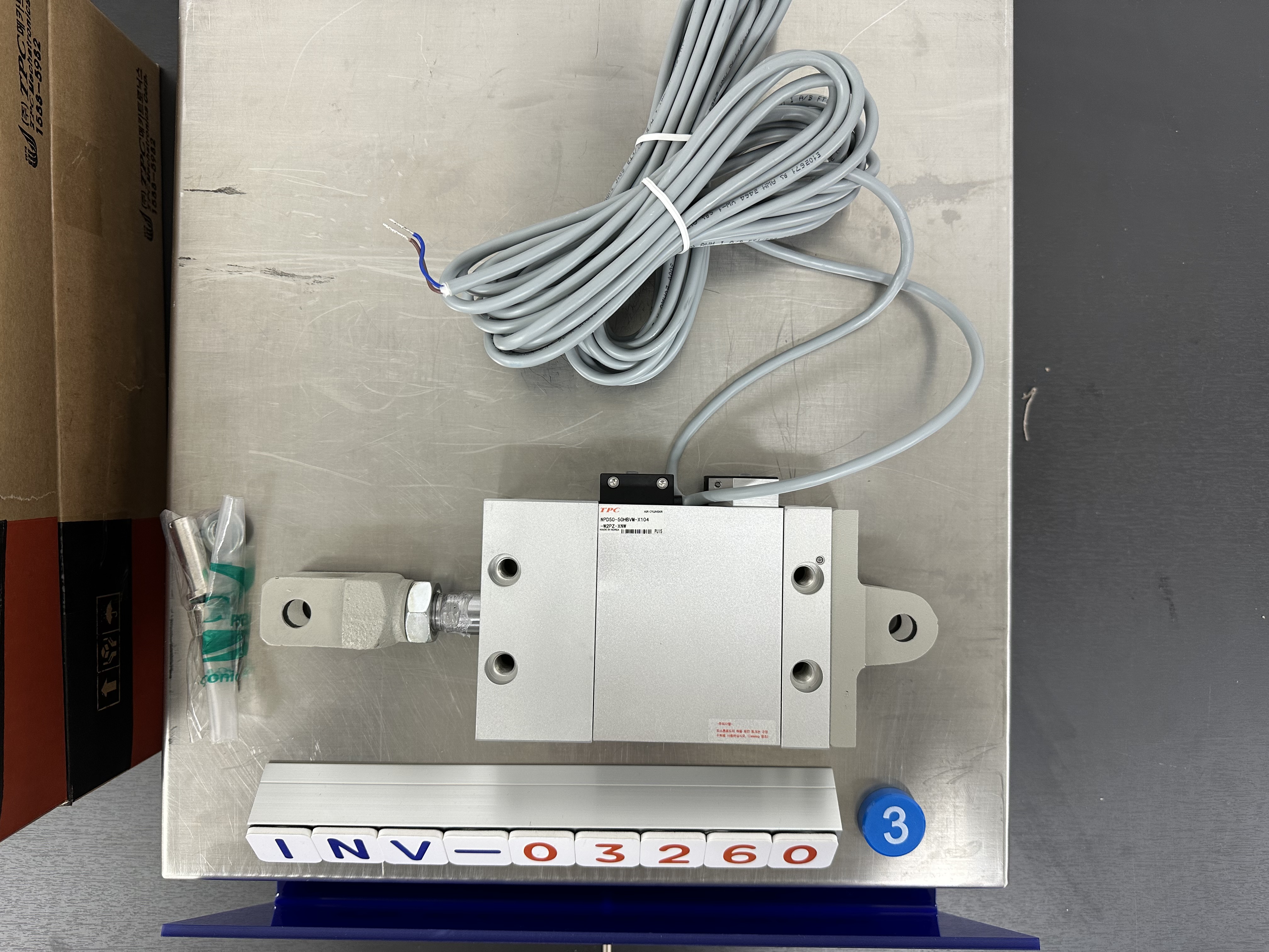 NPD50-50HBVM-X104-W2PZ-XNW / Plate Cylinder / TPC MECHATRONICS