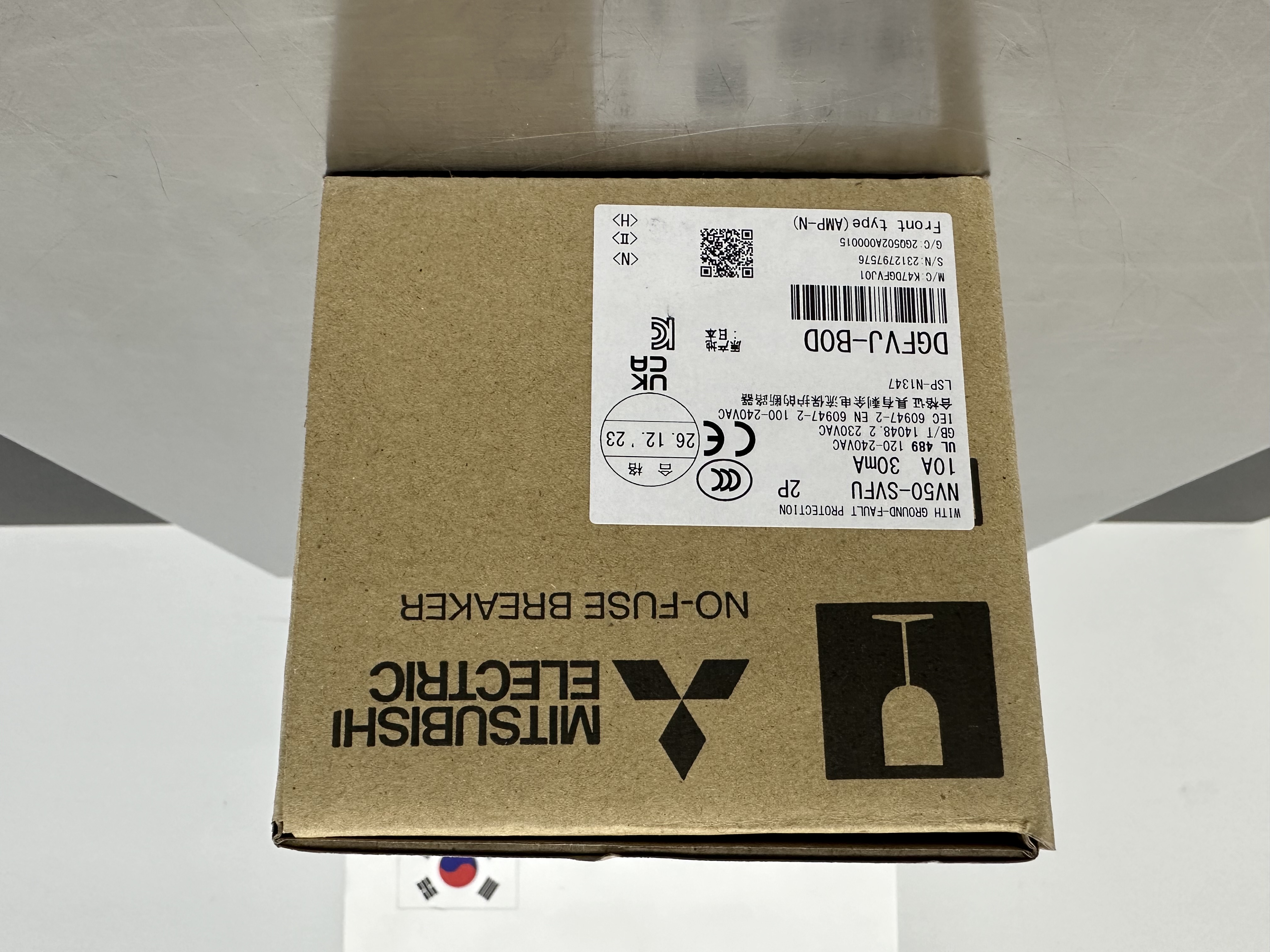 NV50-SVFU-2P-010A-30MA / ELCB / MITSUBISHI ELECTRIC