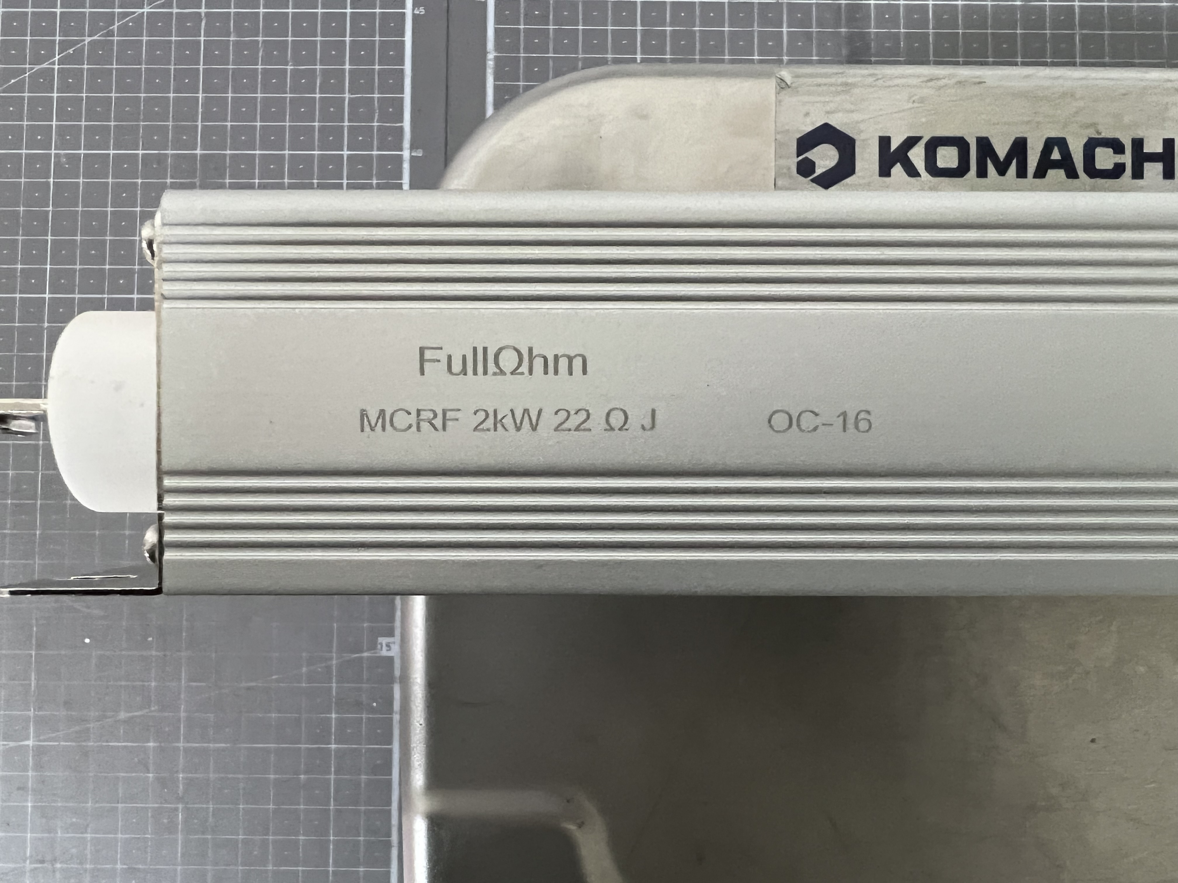 MCRF 2kW 22 ohm J / Metal Clad Resistor / FULLOHM KD