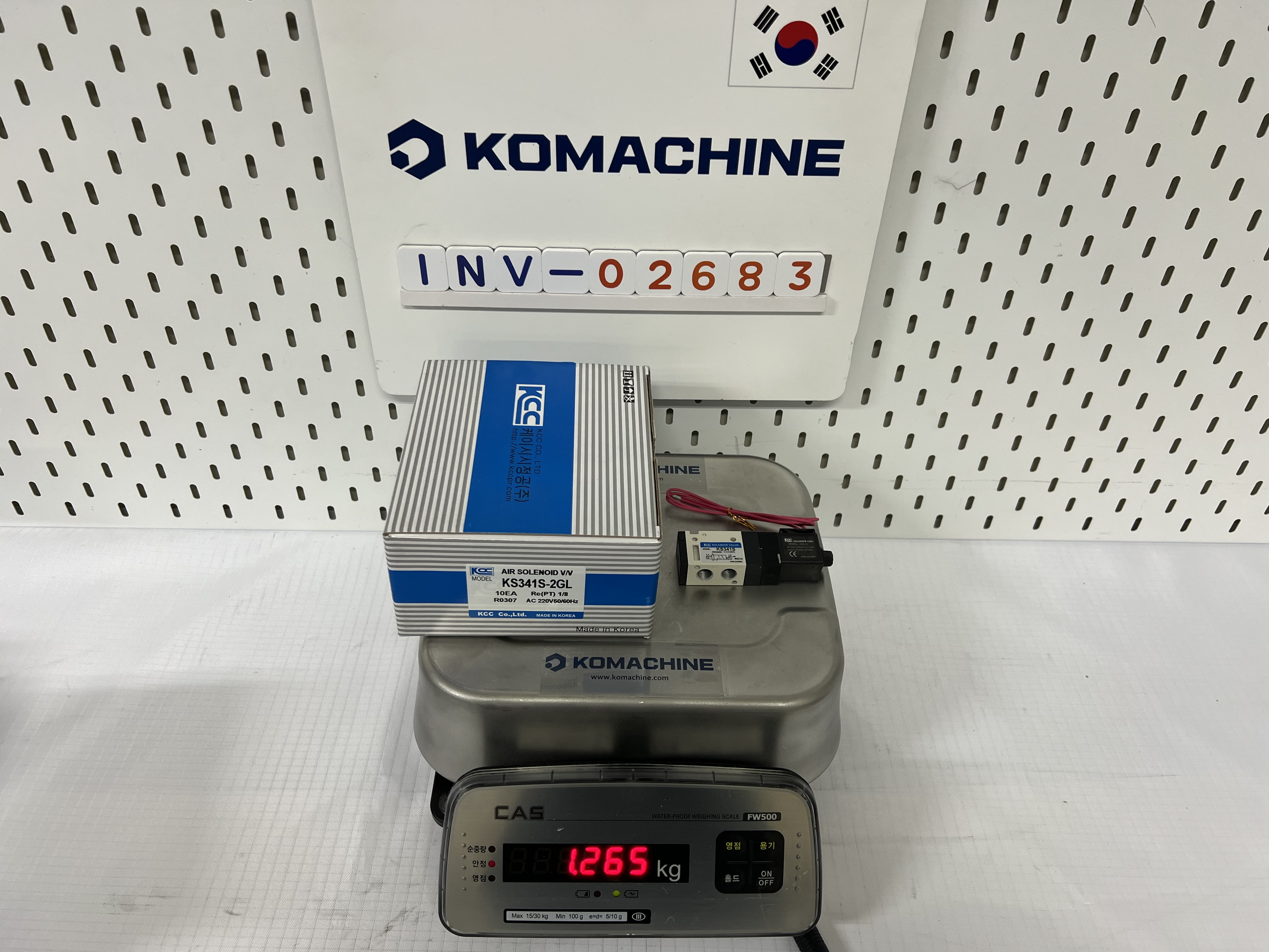 KS341S-2GL / Solenoid Valve / KCC