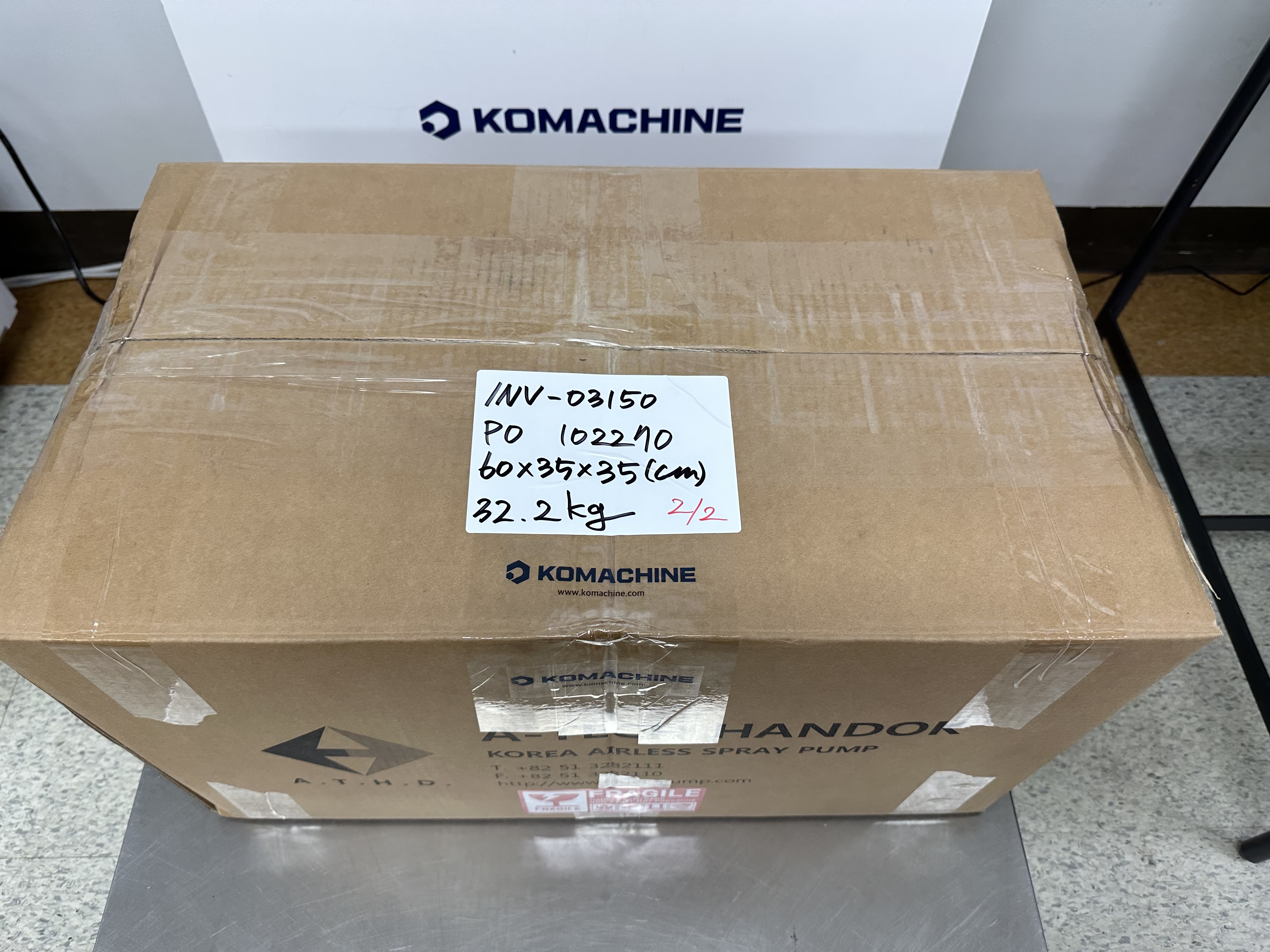 R551-200-1 / Displacement Repair Kit / A-TECH HANDOK