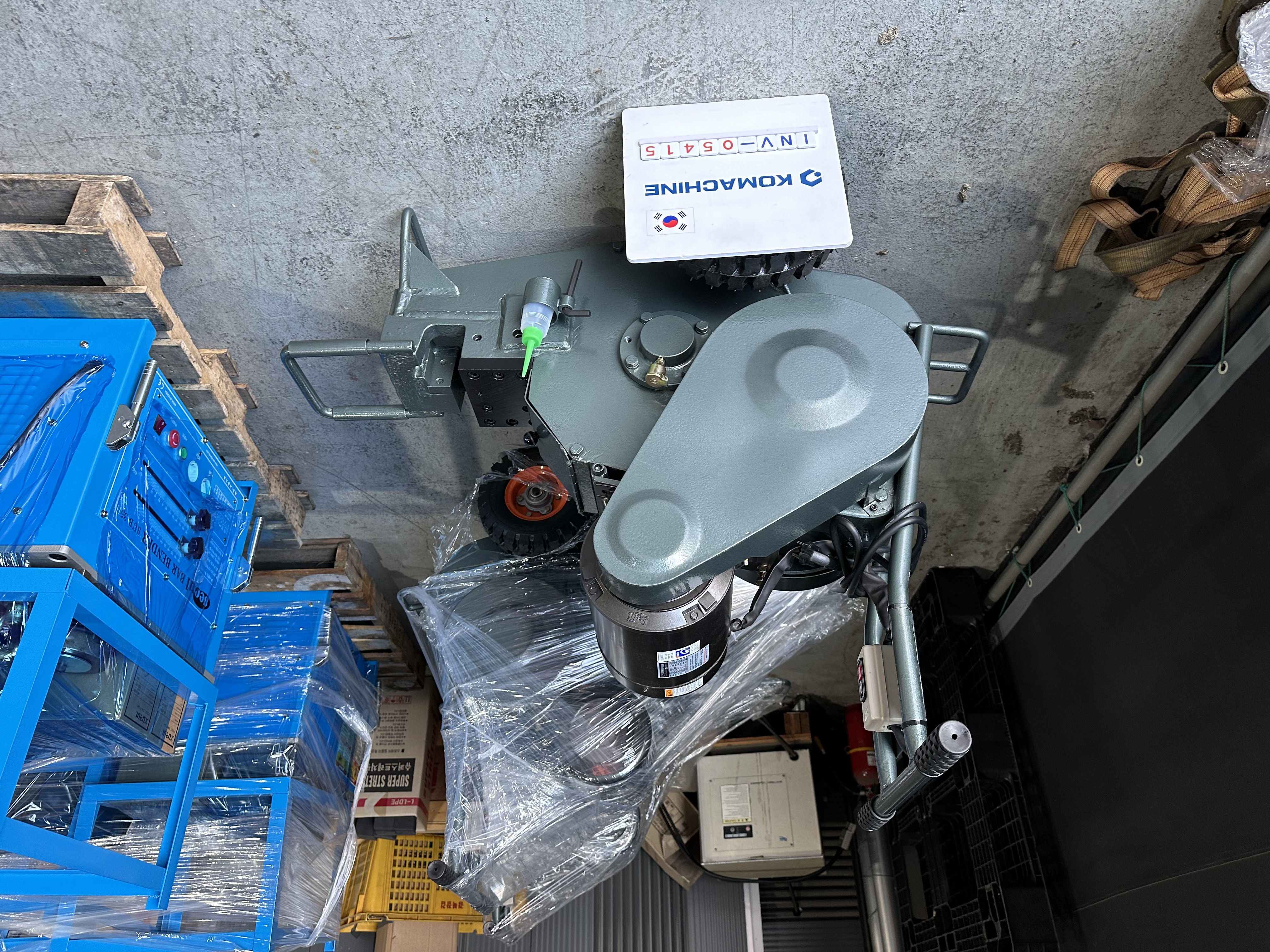 Subec Cutter Unit SM-SUC35W / Mobile Type Rebar Cutter / SEOUL MACHINERY