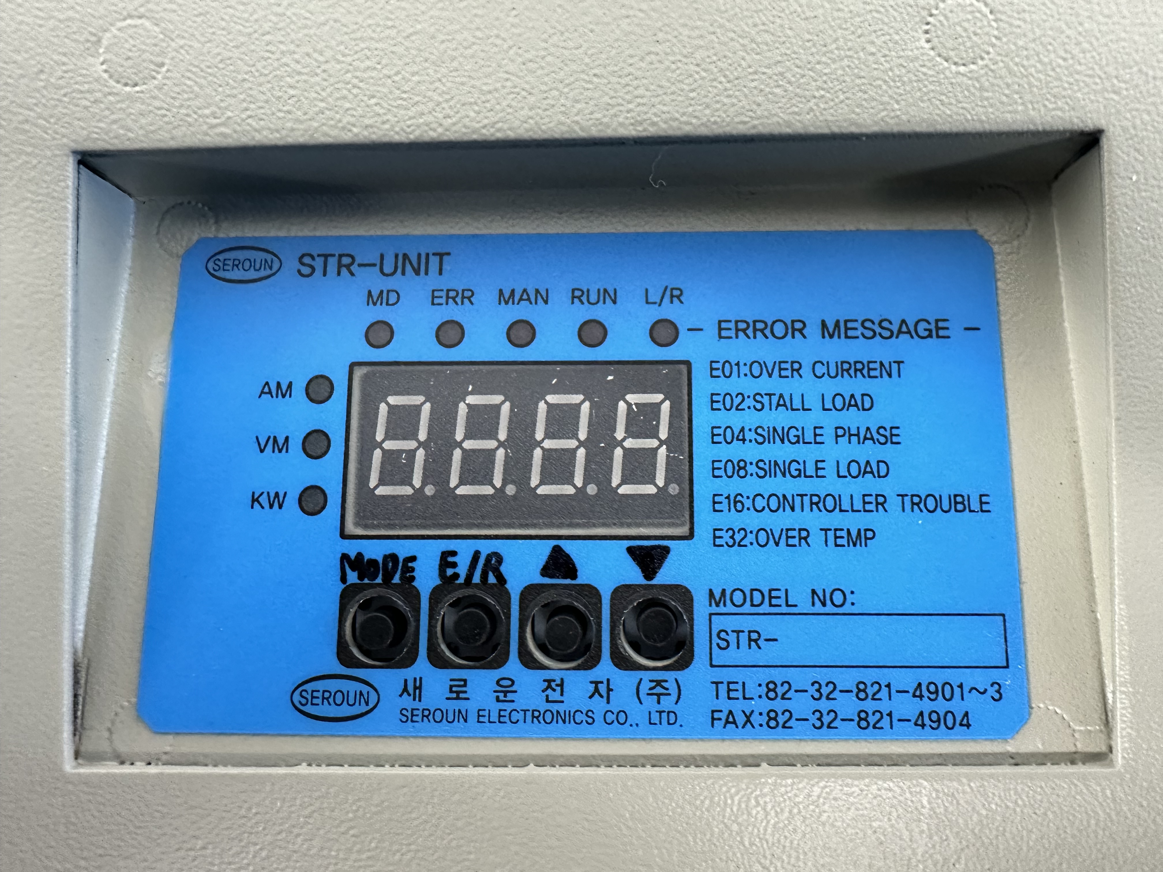 Str Unit STR-3P 380V 25A / STR-Unit / SEROUN ELECTRONICS