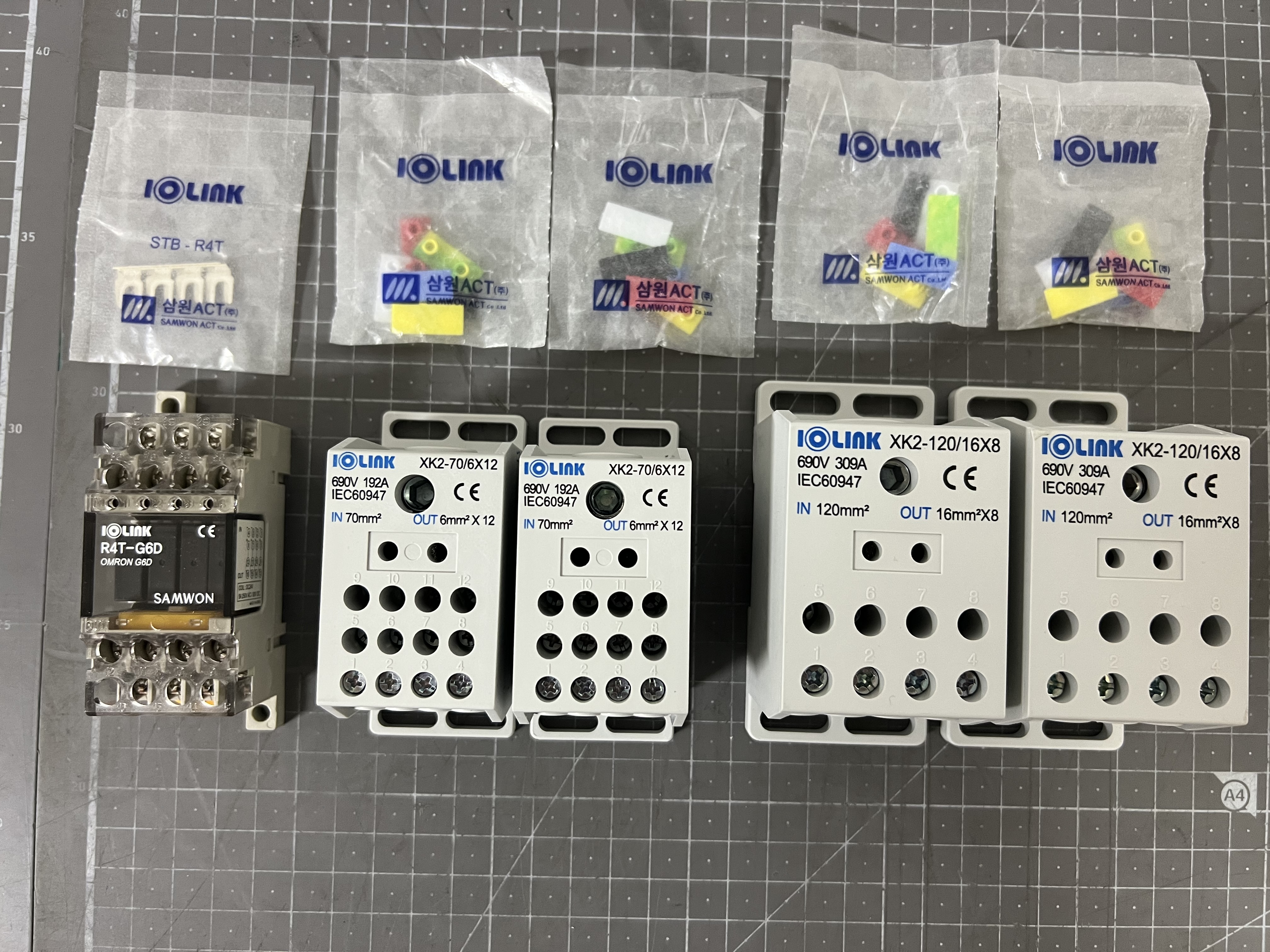 XK2-70/6*12 / Power Distribution Block / SAMWON ACT (IOLINK)