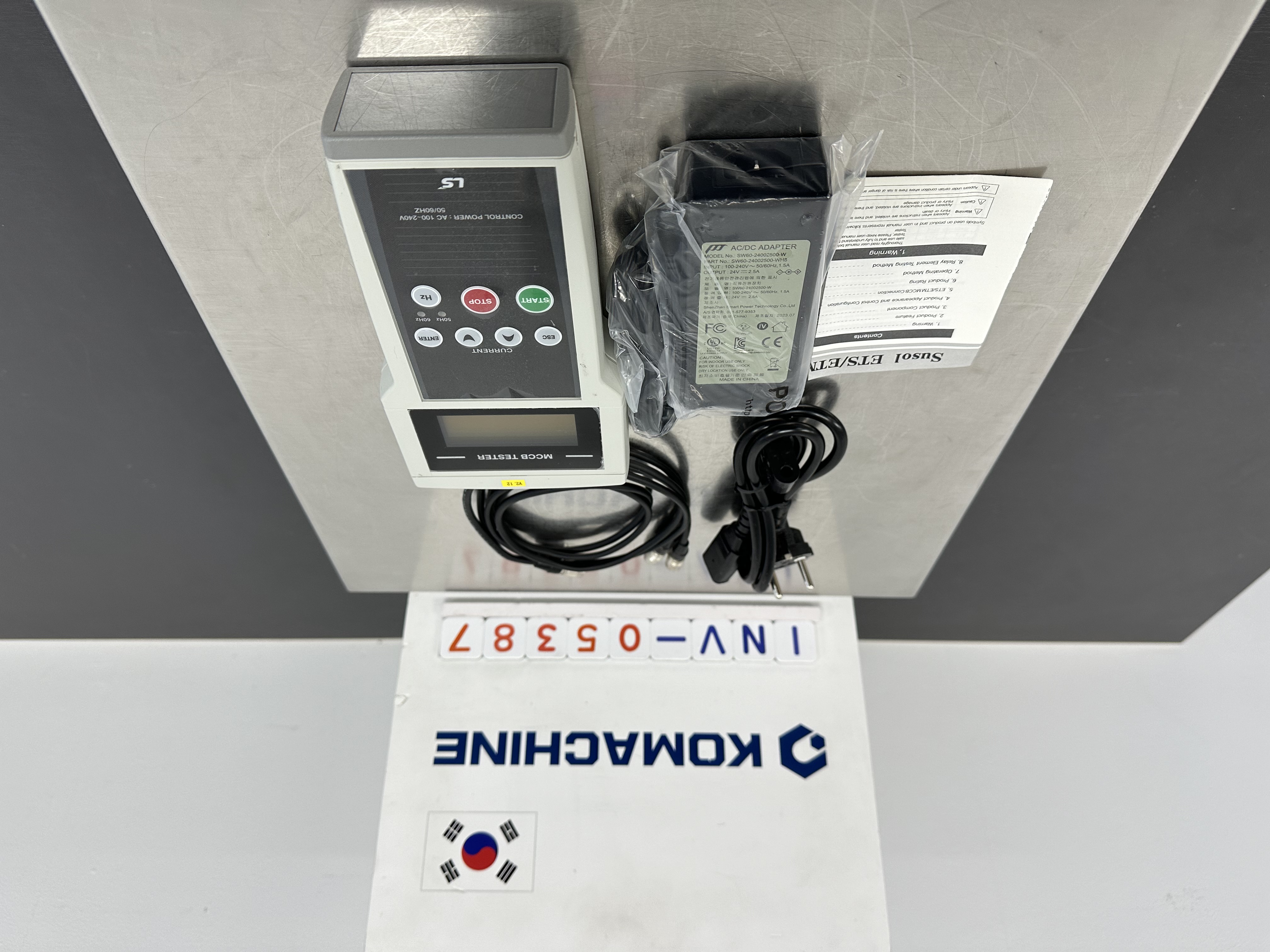 Process Flow Ets Tester SUSOL ETS/ETM TESTER / Current Tester / LS ELECTRIC