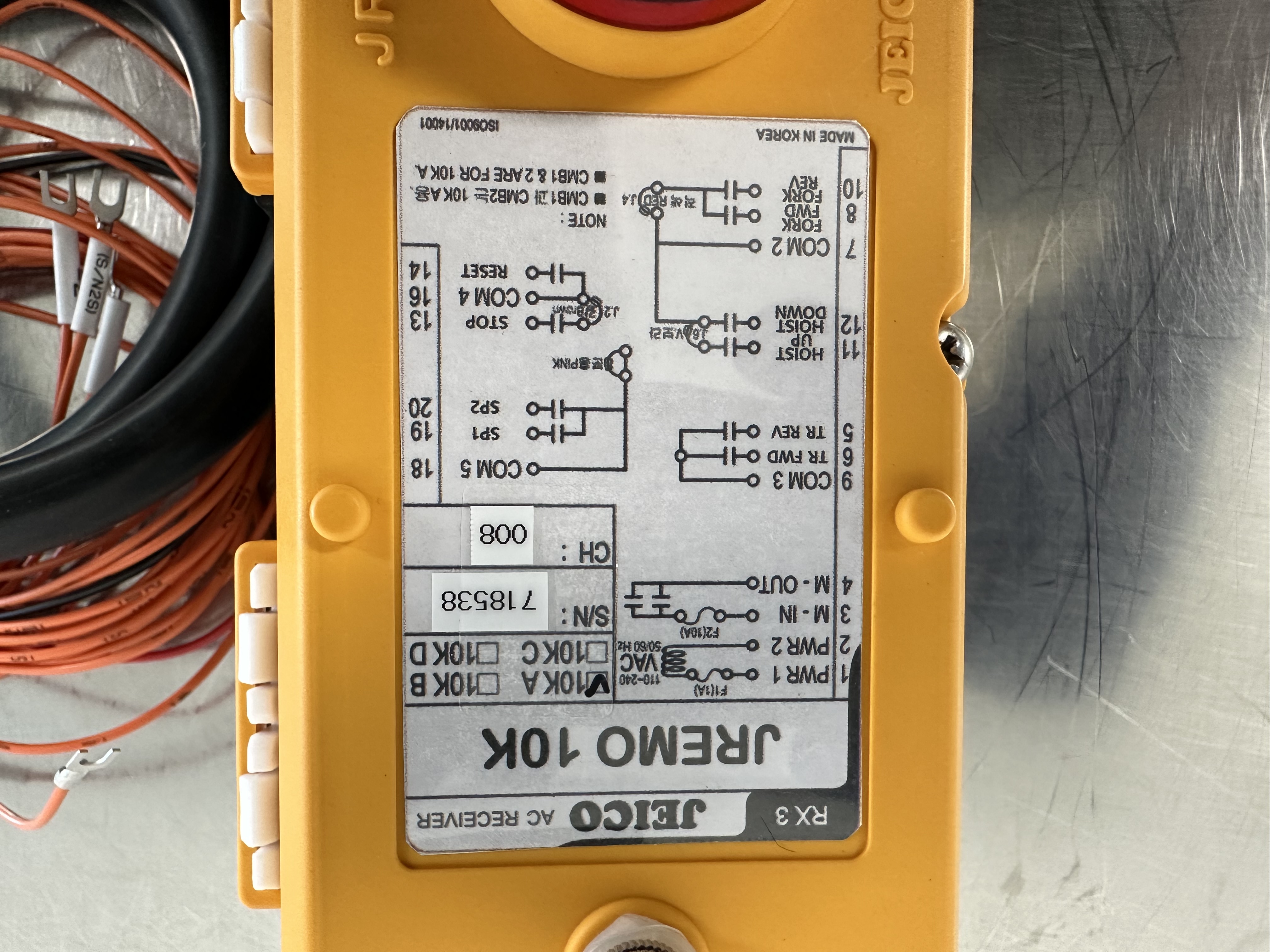 JREMO 10K(A)-RX3 / AC Receiver / JEICO