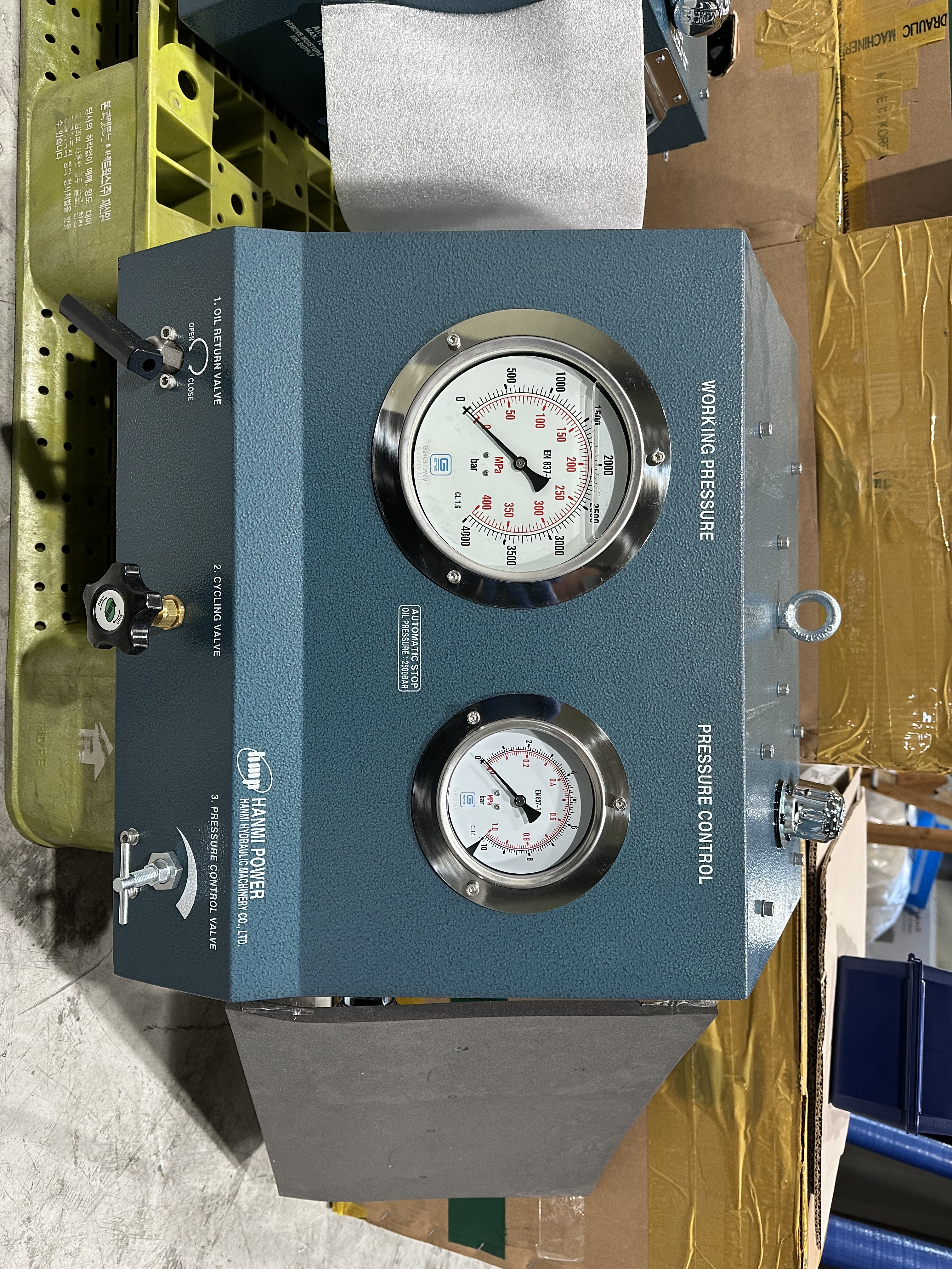 AHP-2500 / High Pressure Pump Unit / HANMI HYDRAULIC MACHINERY (HMP)