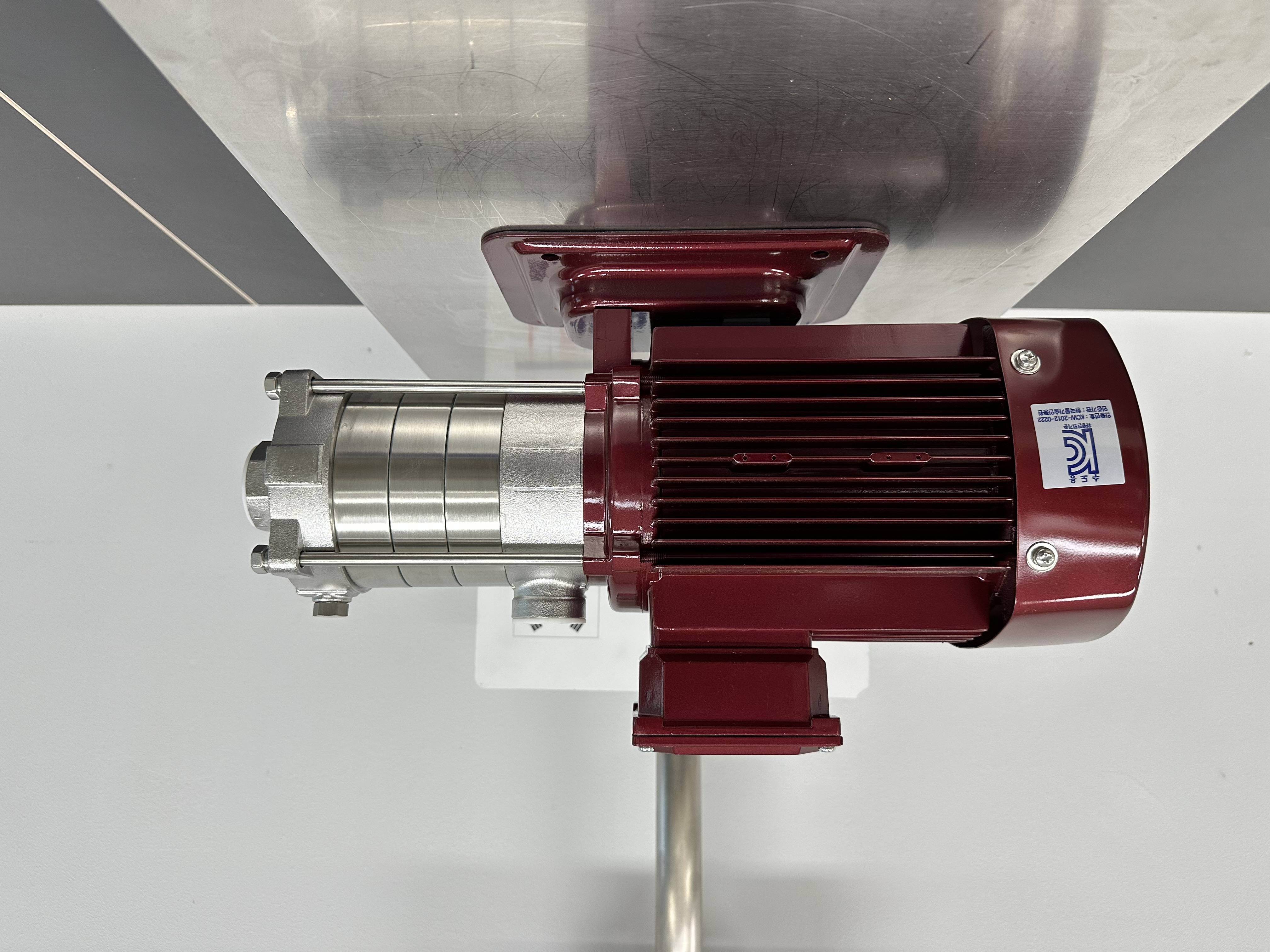 DHF4-4 (1.5kw) IE3 / Stainless Steel Horizontal Multistage Pump / DOOCH ...