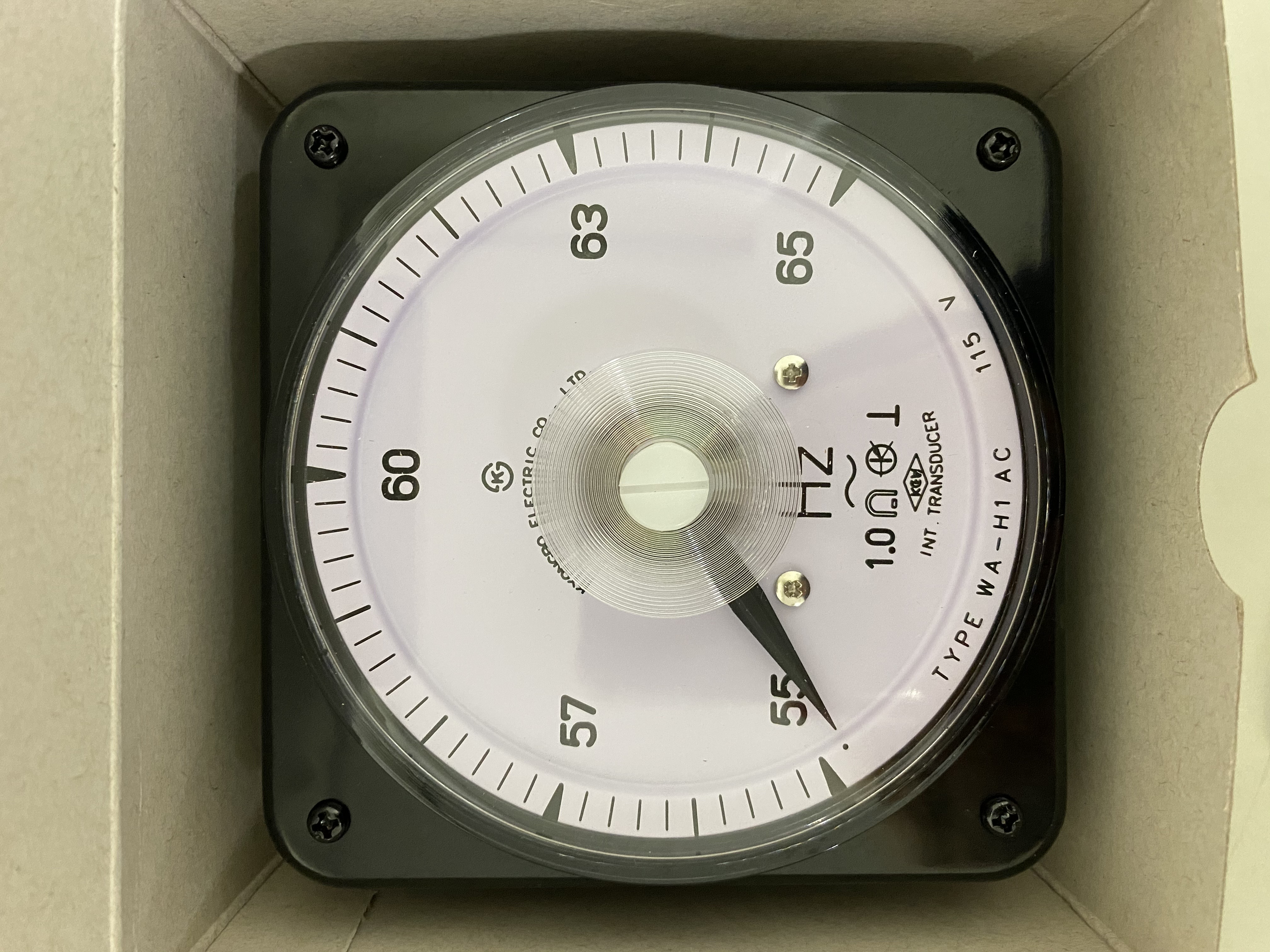 WA-H1 / Emergency Switchboard Frequency Meter / KYONGBO ELECTRIC