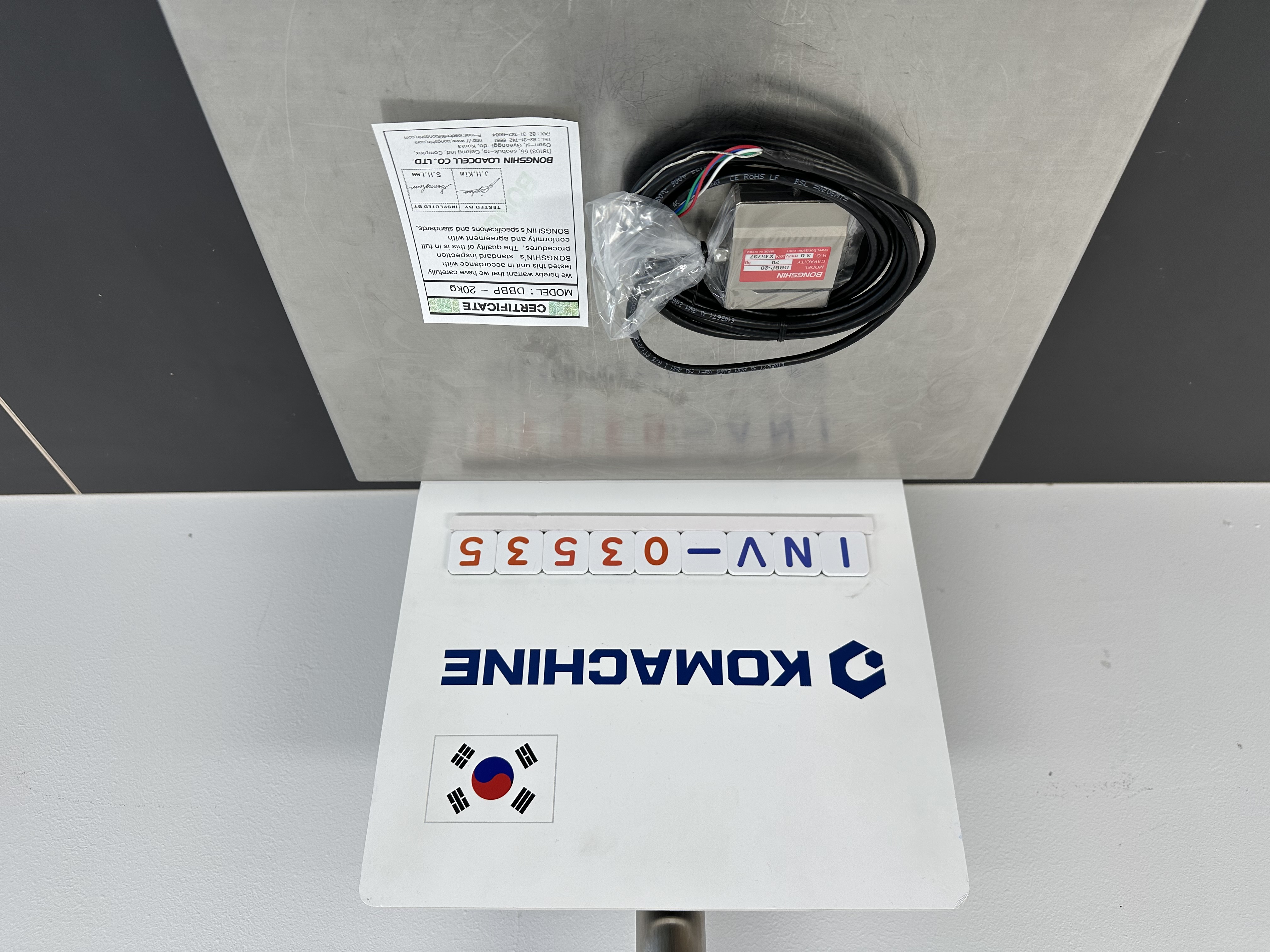 DBBP-20 / Load Cell / BONGSHIN LOADCELL