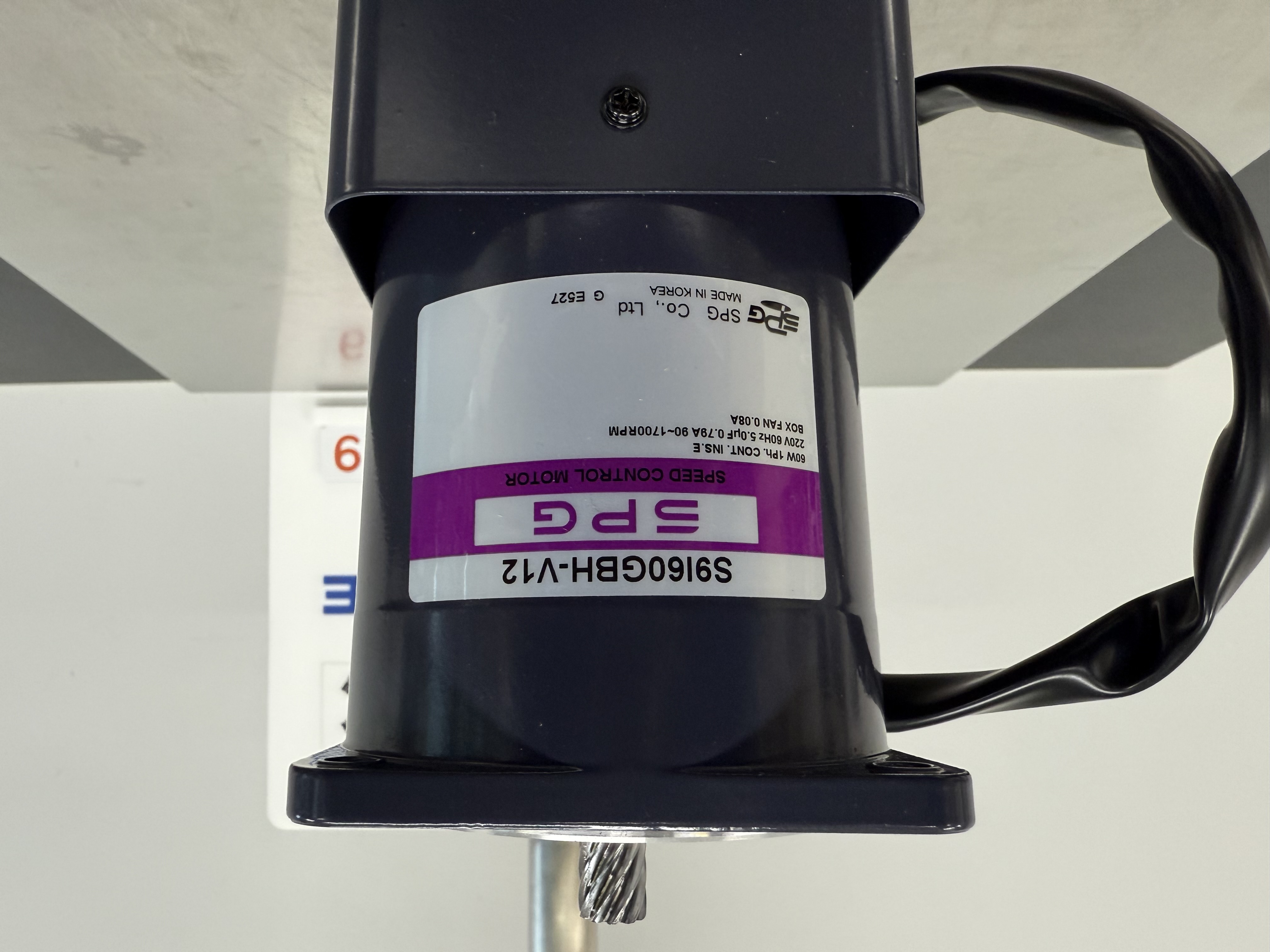 S9160GBH-V12 / Speed Control Motor / SPG