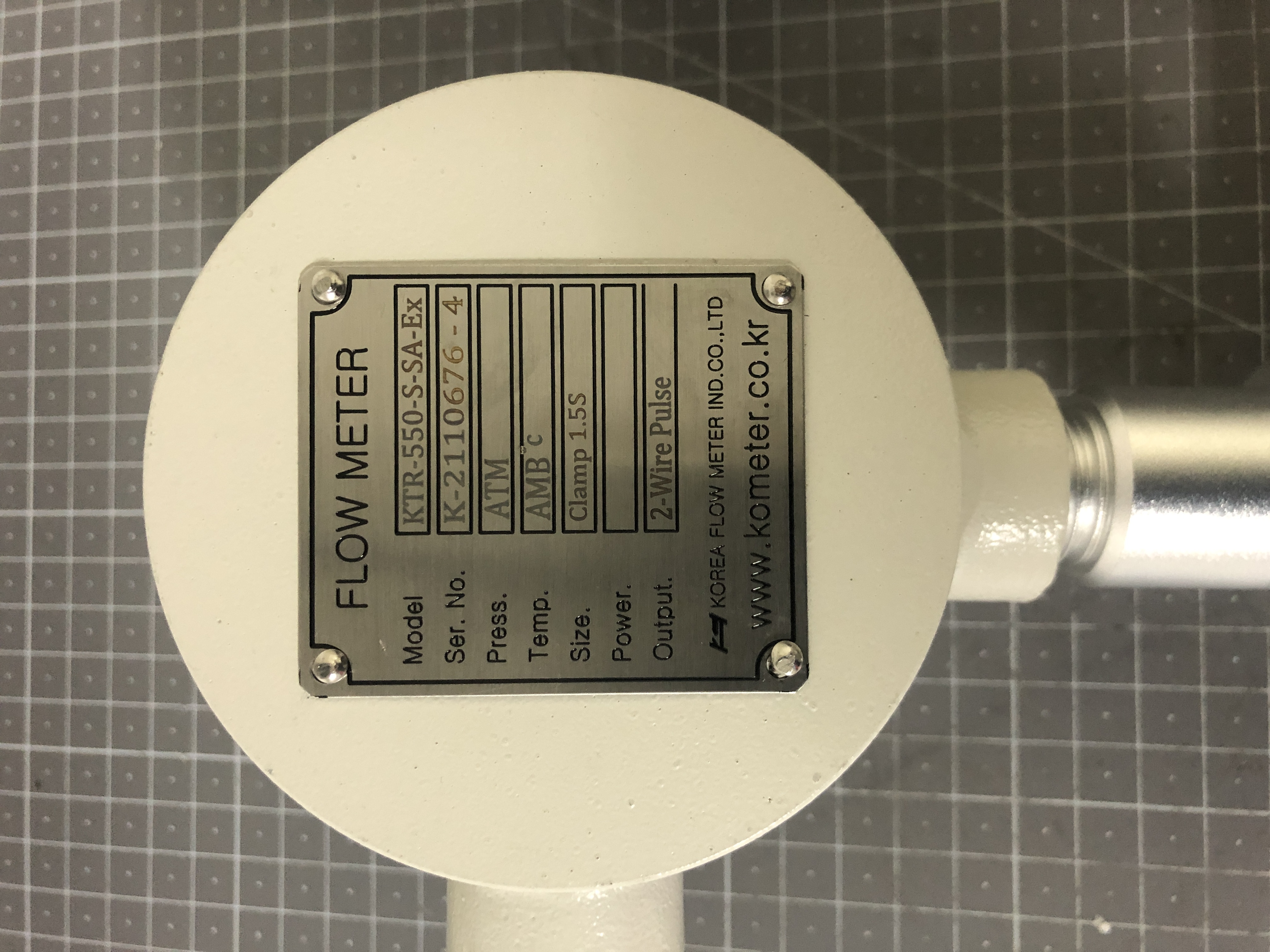KTR-550-S-SA-EX / Turbine Flow Meter / KOREA FLOWMETER (KOMETER)