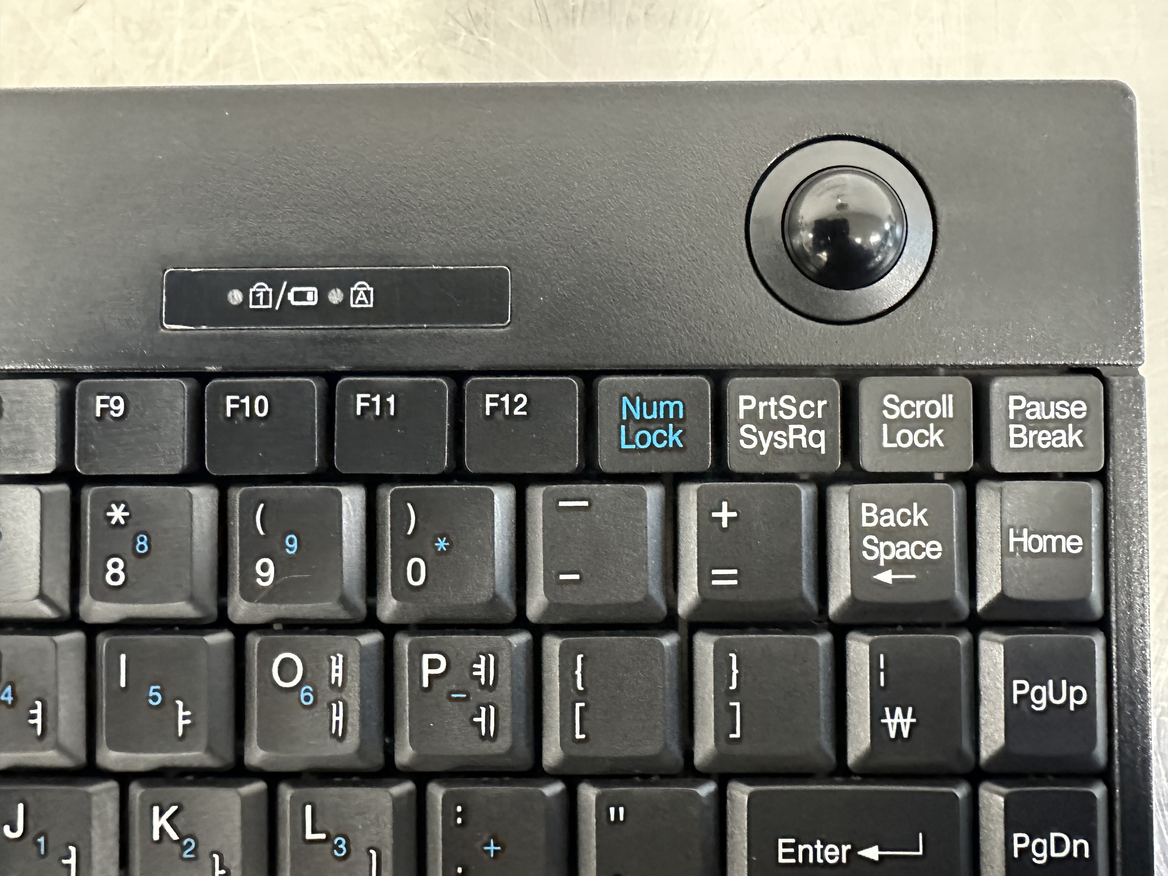 RMK 380mini / Track Ball Mini Keyboard / PANWEST