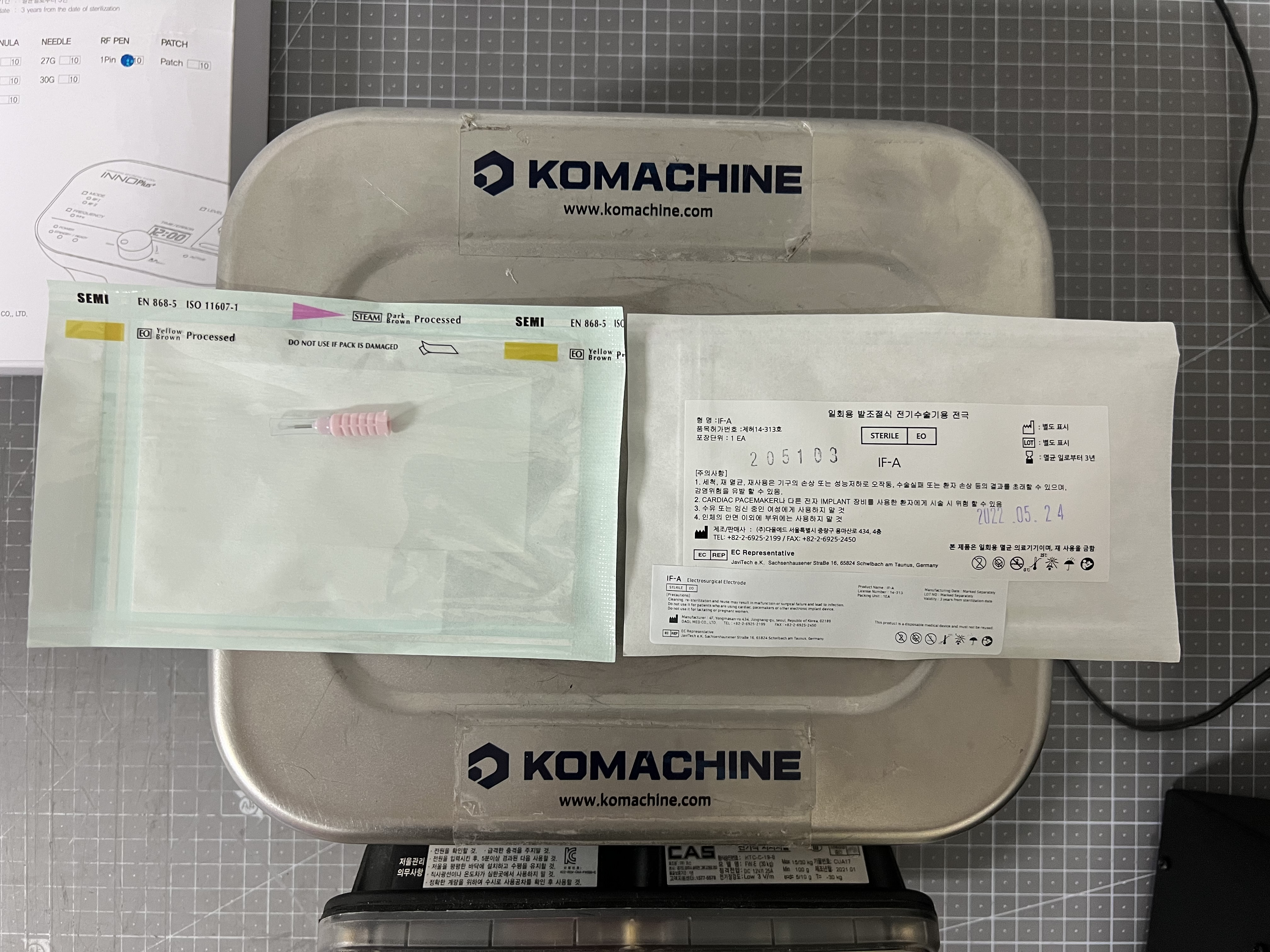RF NEEDLE (2MM) / RF Needle 2mm for INNOPLUS / DAOL MED