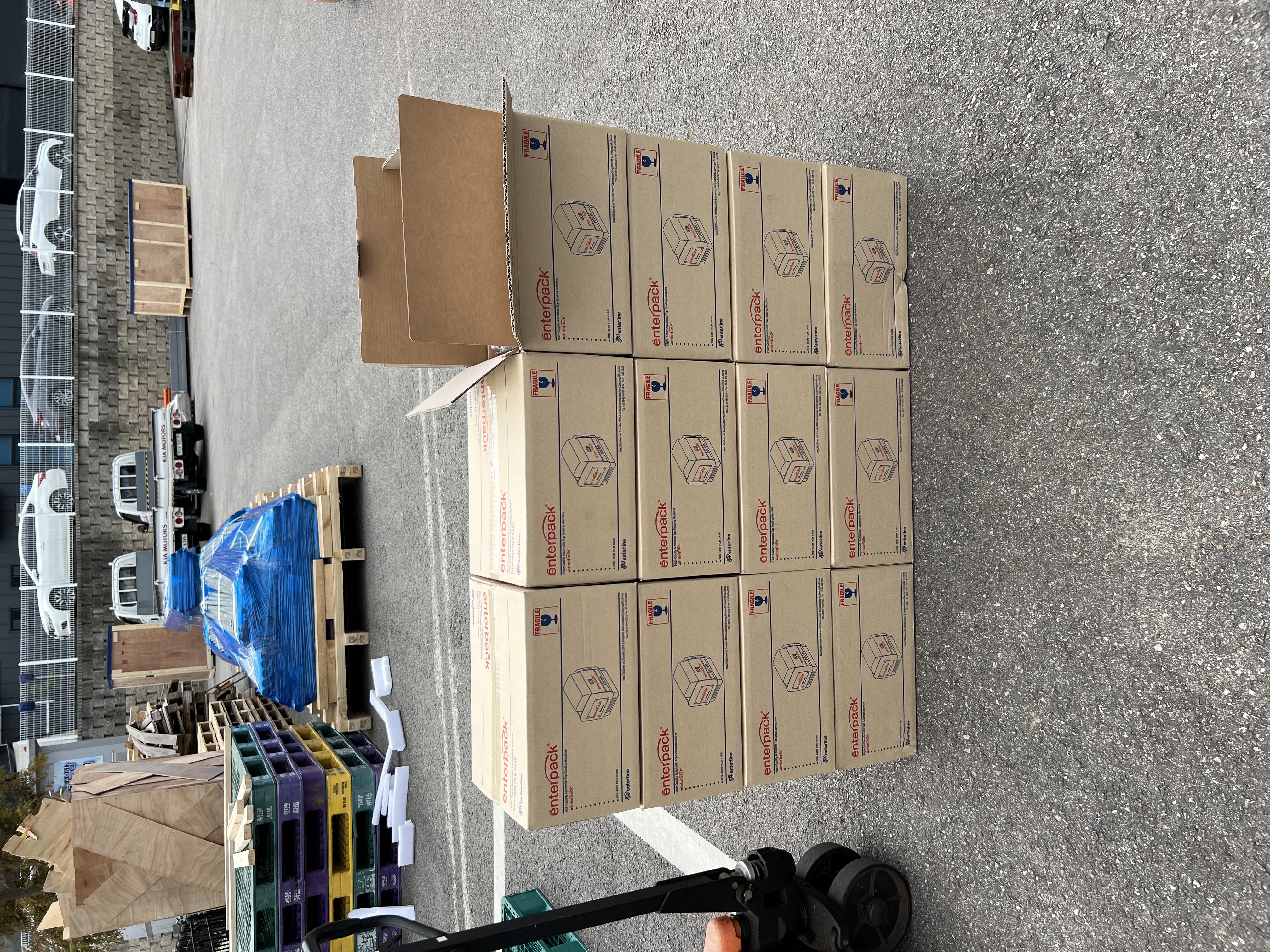 EHQ-350N2 / Automatic Tray Sealing Machine / ENTERLINE, ENTERPACK