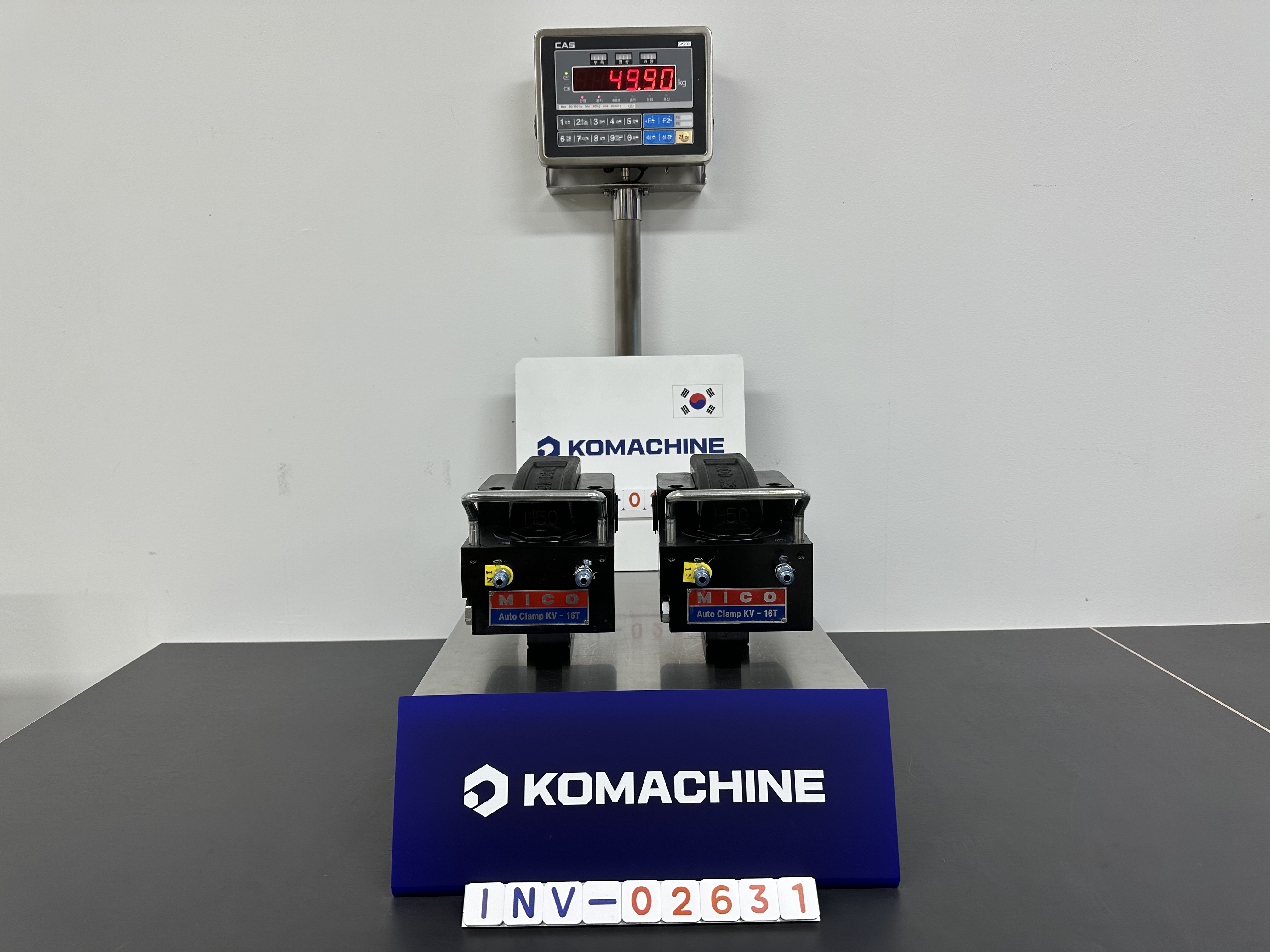 KV-16T / Auto Clamp / MICO MYOUNGJIN
