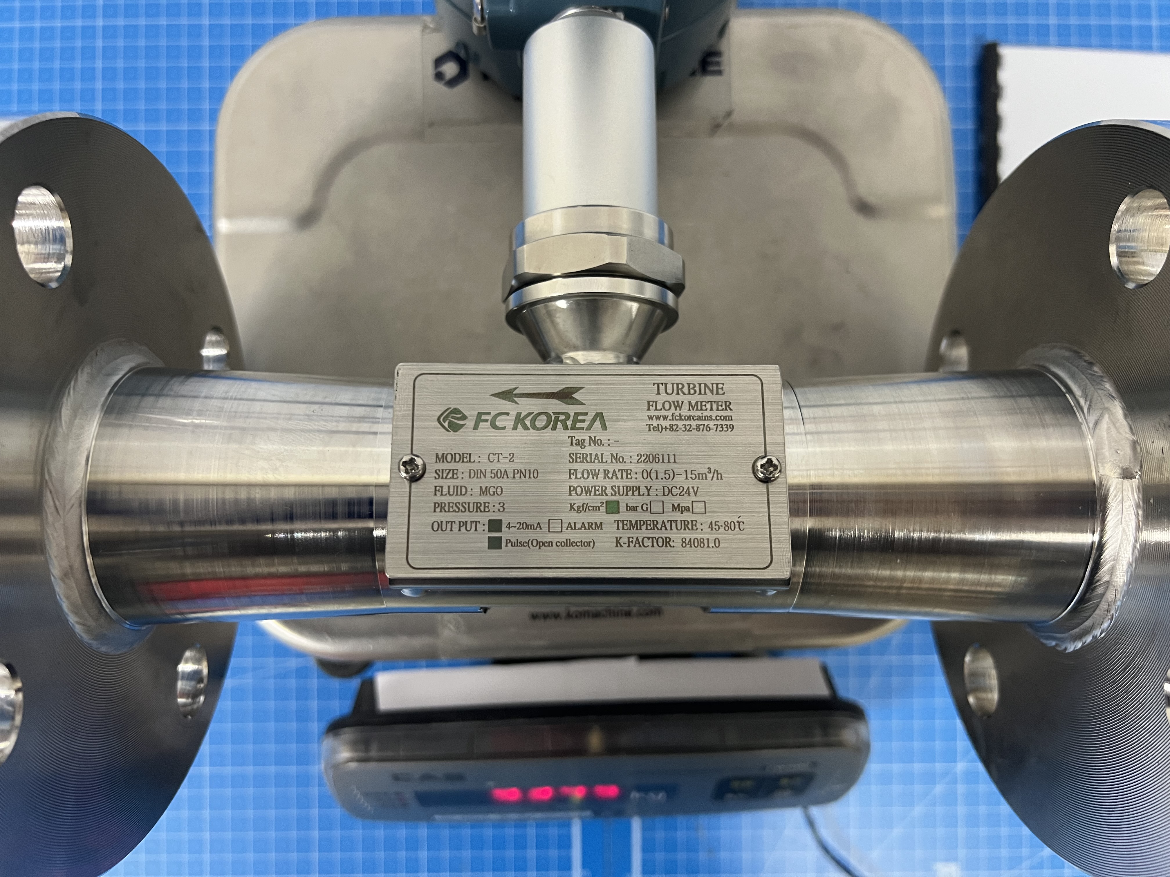 CT-2-50-DB / Turbine Flow Meter / FC KOREA