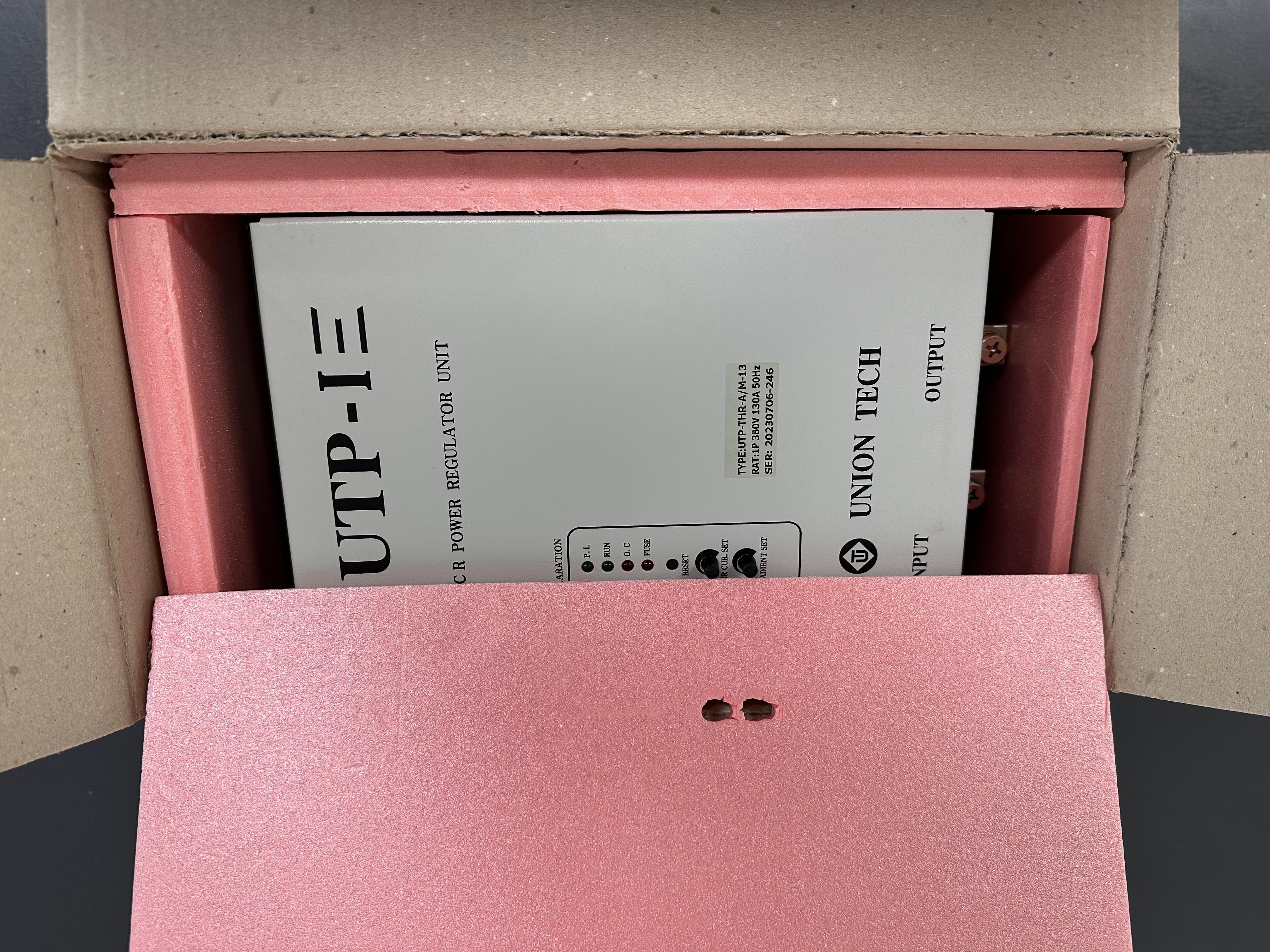 UTP-THR-A/M-13 / SCR Power Regulator Unit / UNION TECH