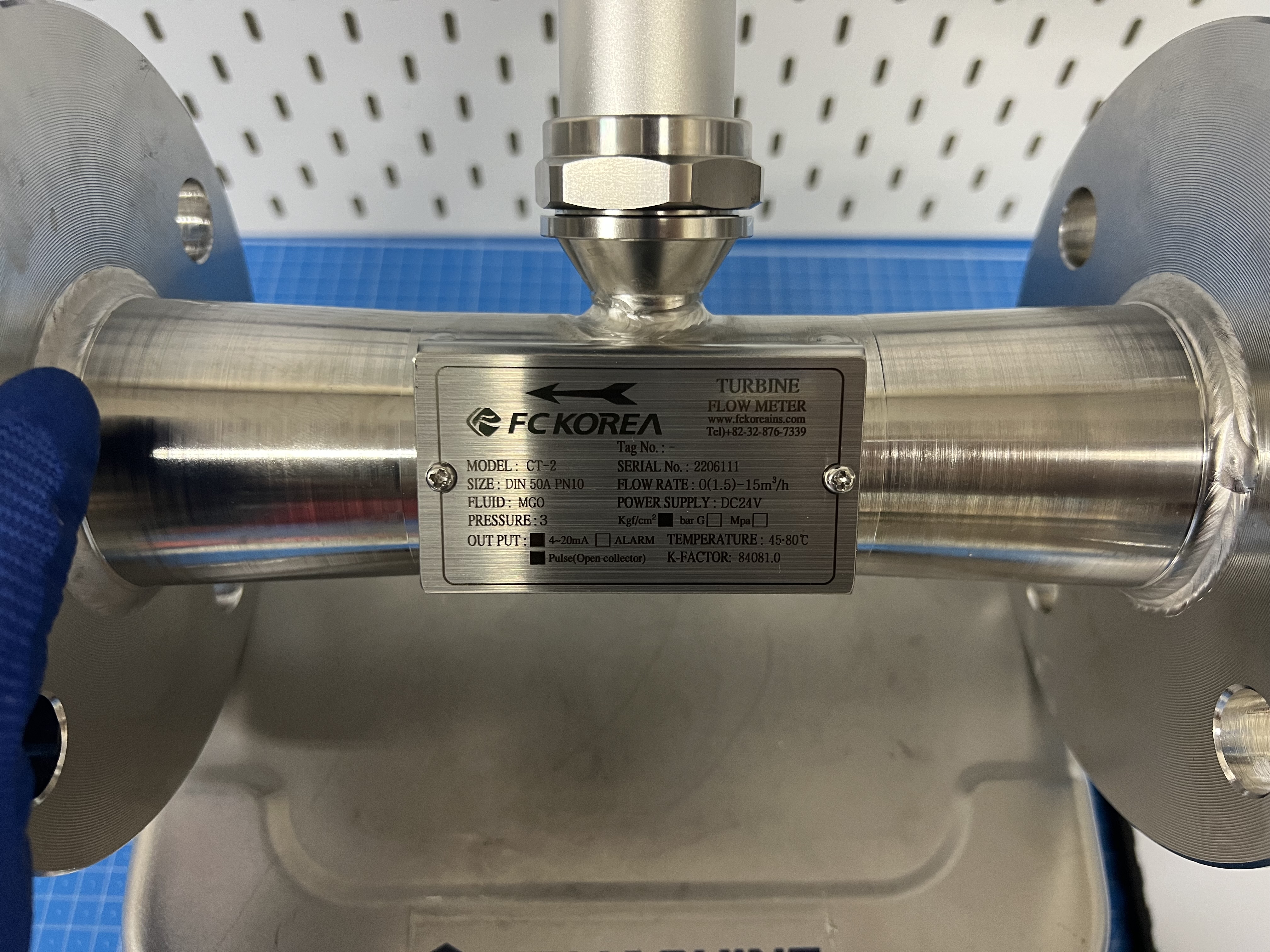 CT-2-50-DB / Turbine Flow Meter / FC KOREA
