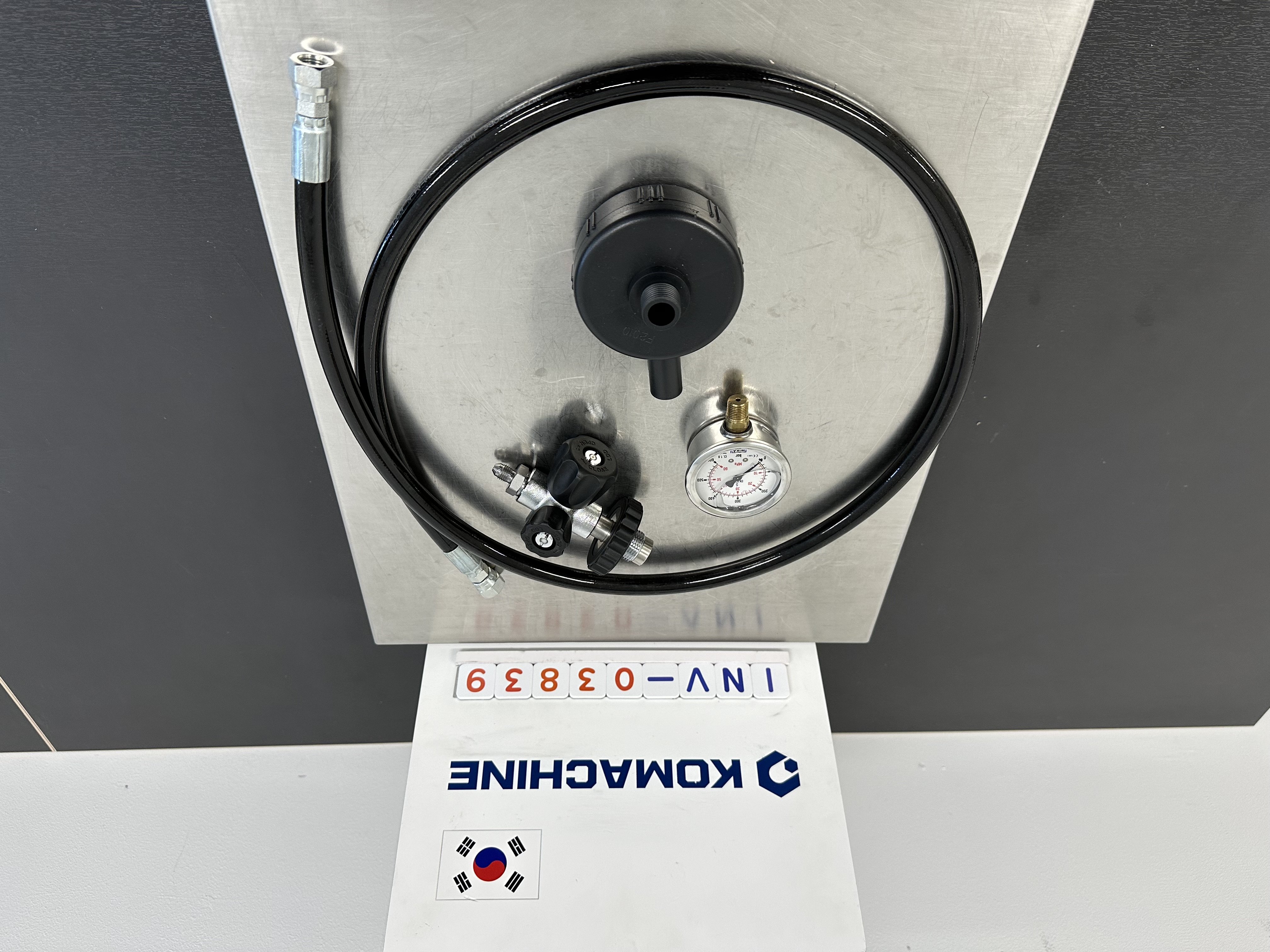 PARTS #4 / Pressure Gauge For Filter MSF-390 / MSL COMPRESSOR