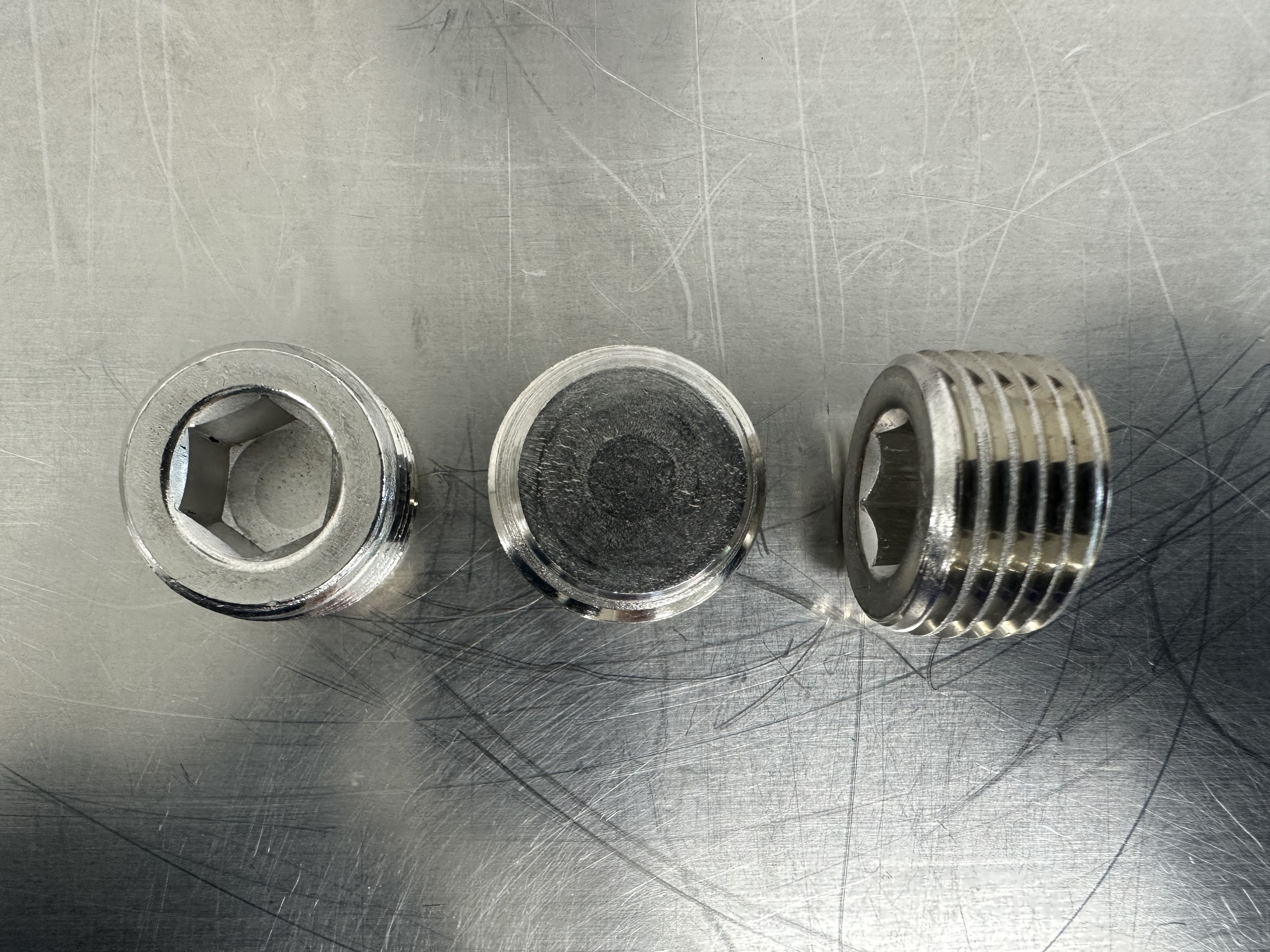 H-SPA-8N-S316 / Hollow Hex Plug / HY-LOK